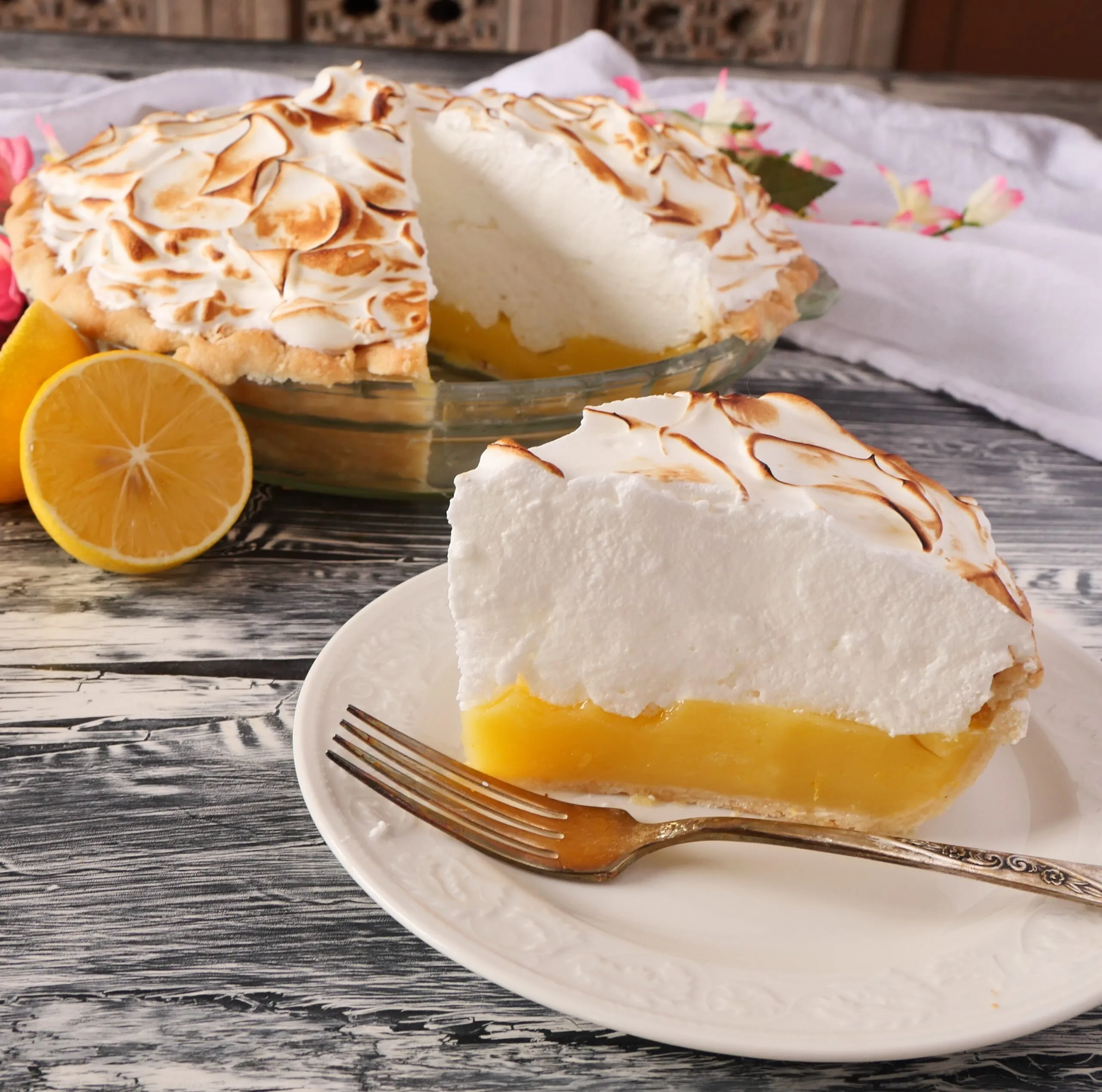 Gluten Free Lemon Meringue Pie in Jars