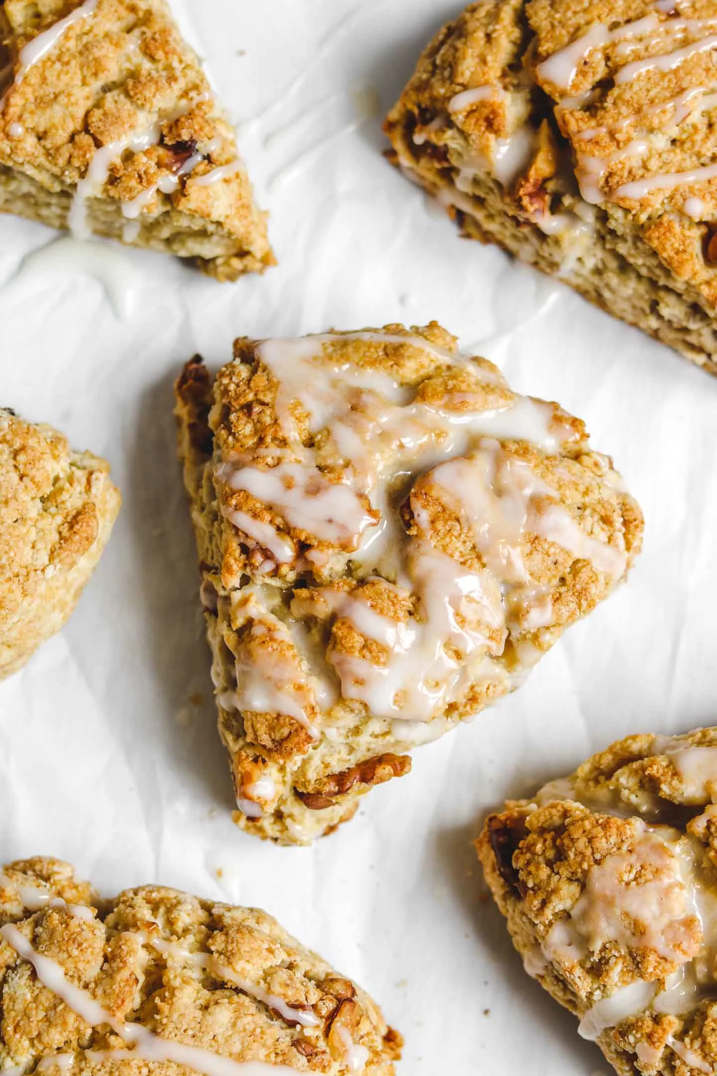 Gluten Free Salted Maple Scones