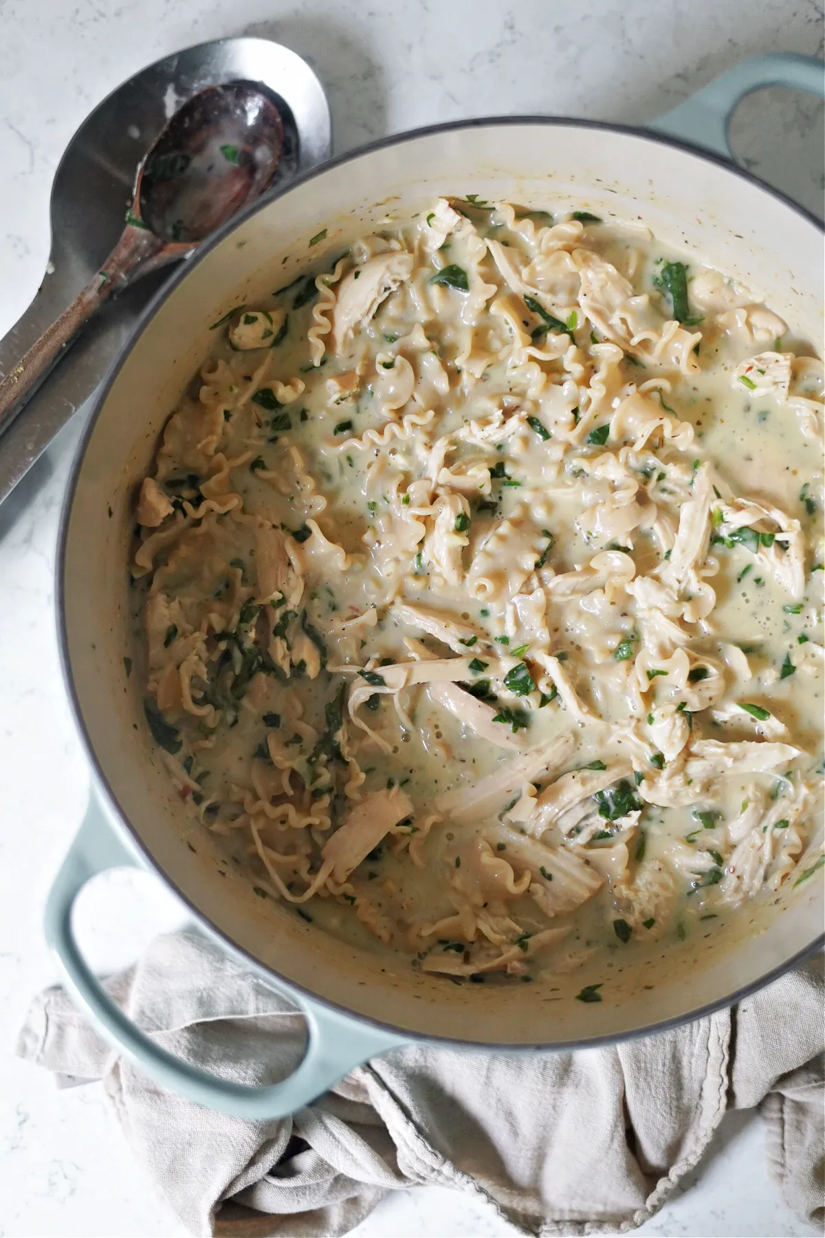 Gluten Free White Chicken Lasagna