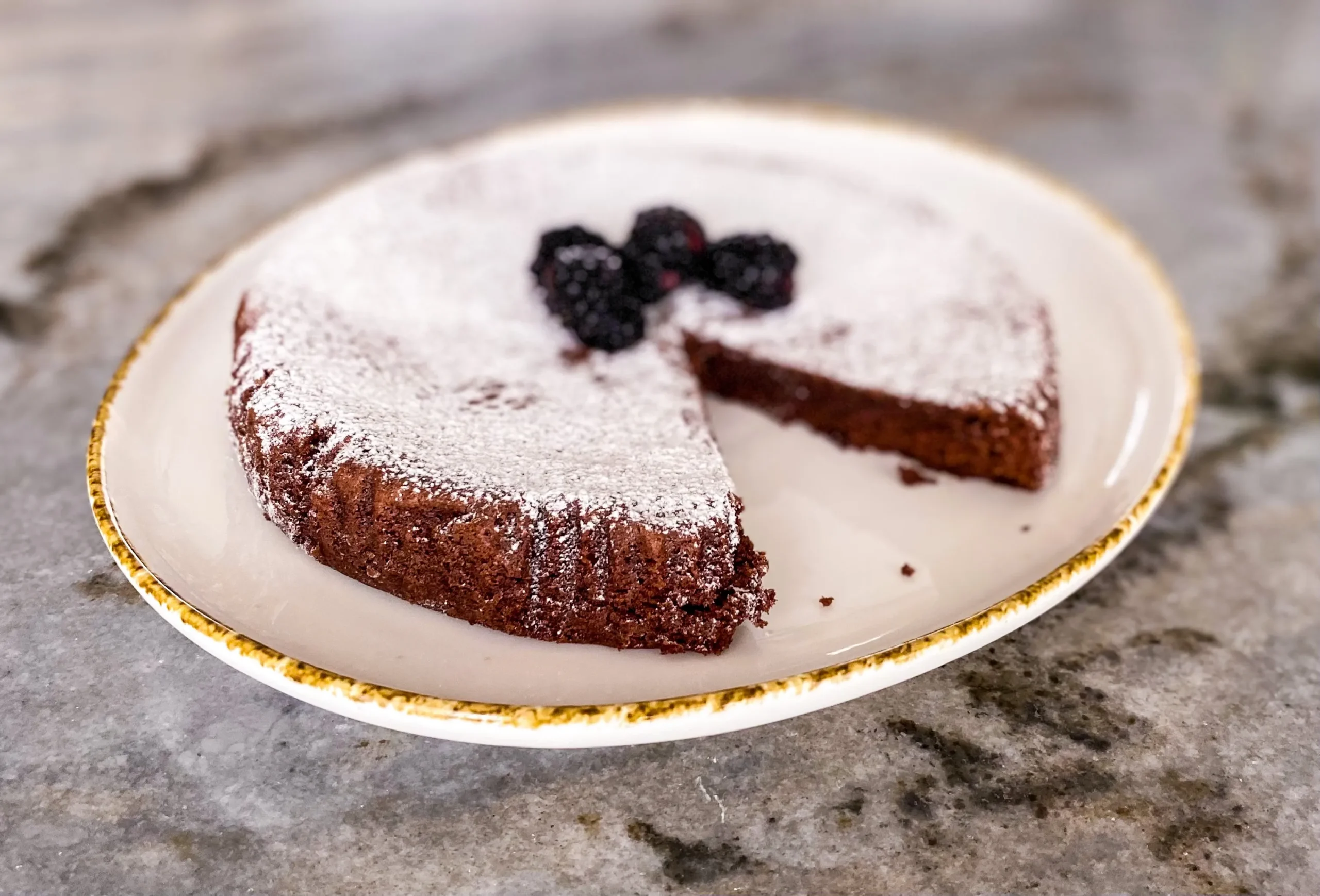 Gooey Swedish Chocolate Cake