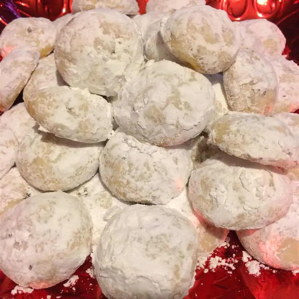 Grandma Marilyn's Walnut Butter Balls