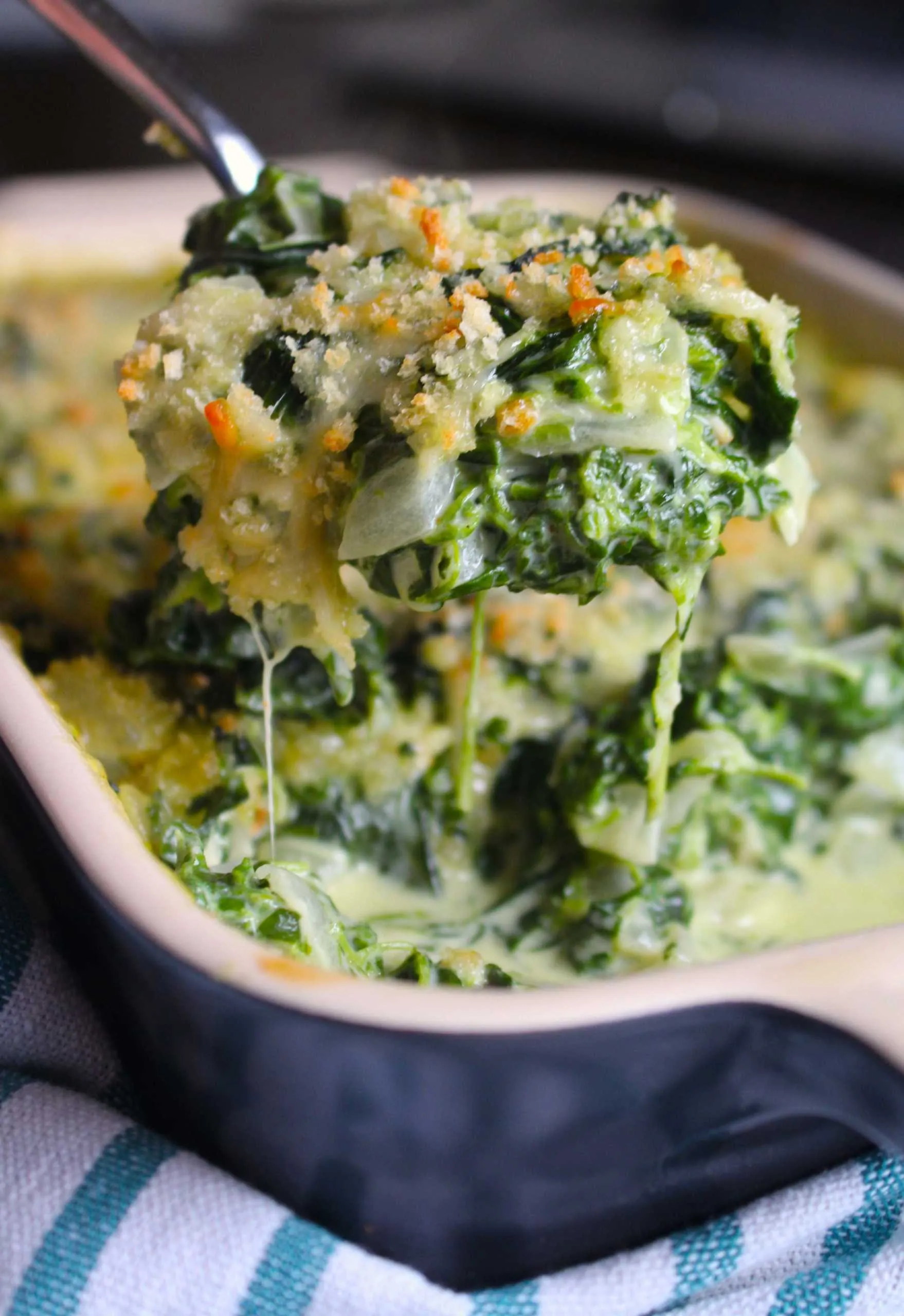 Grandma's Spinach Casserole