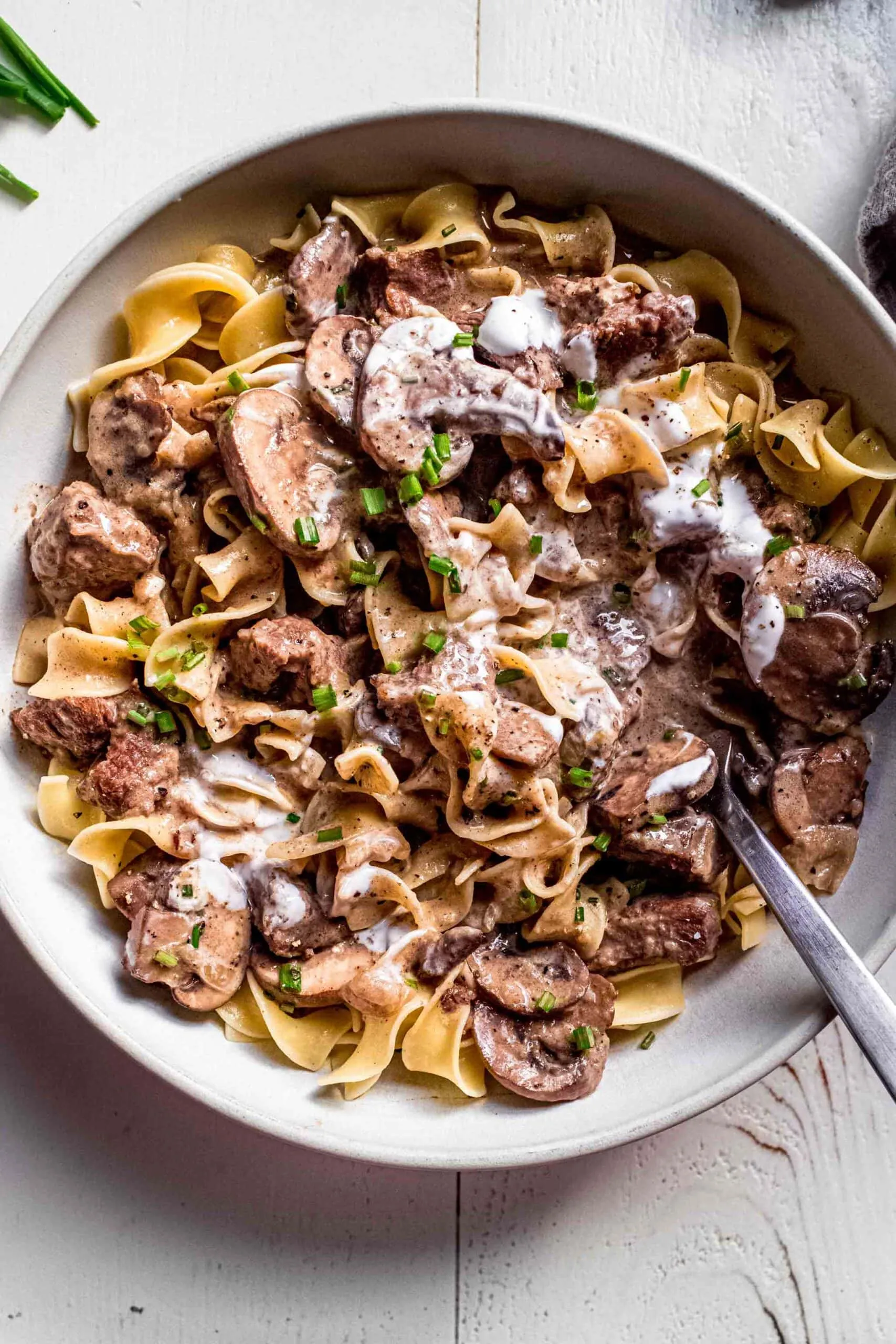 Grandpa Engles Beef Stroganoff