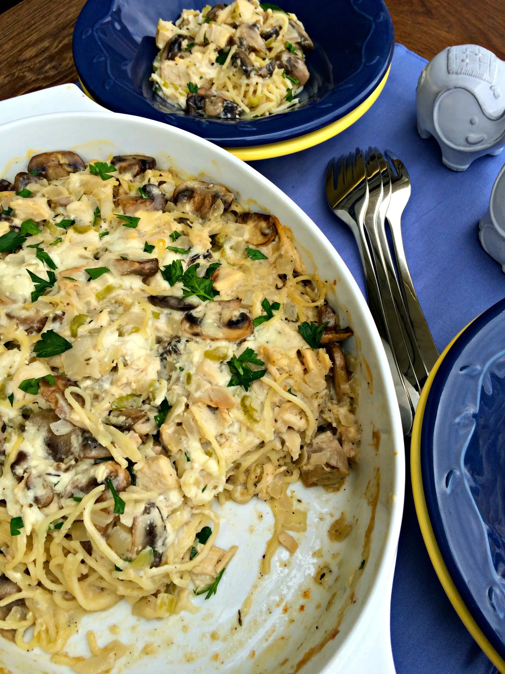 Granpa Drew's Turkey Tetrazzini