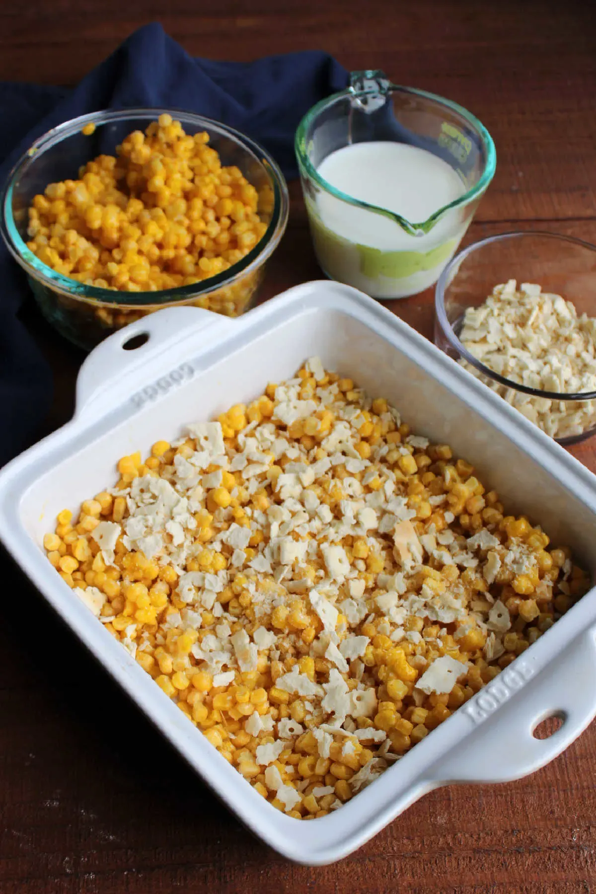 Great Grandma Schwanke's Scalloped Corn
