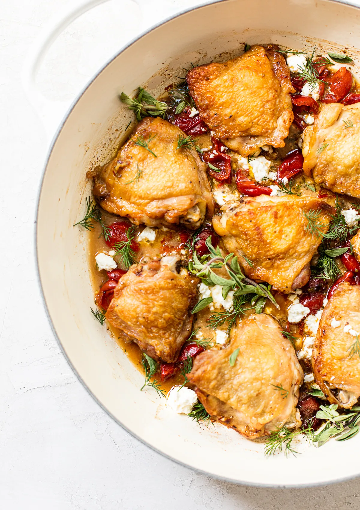 Greek Chicken Oregano Feta