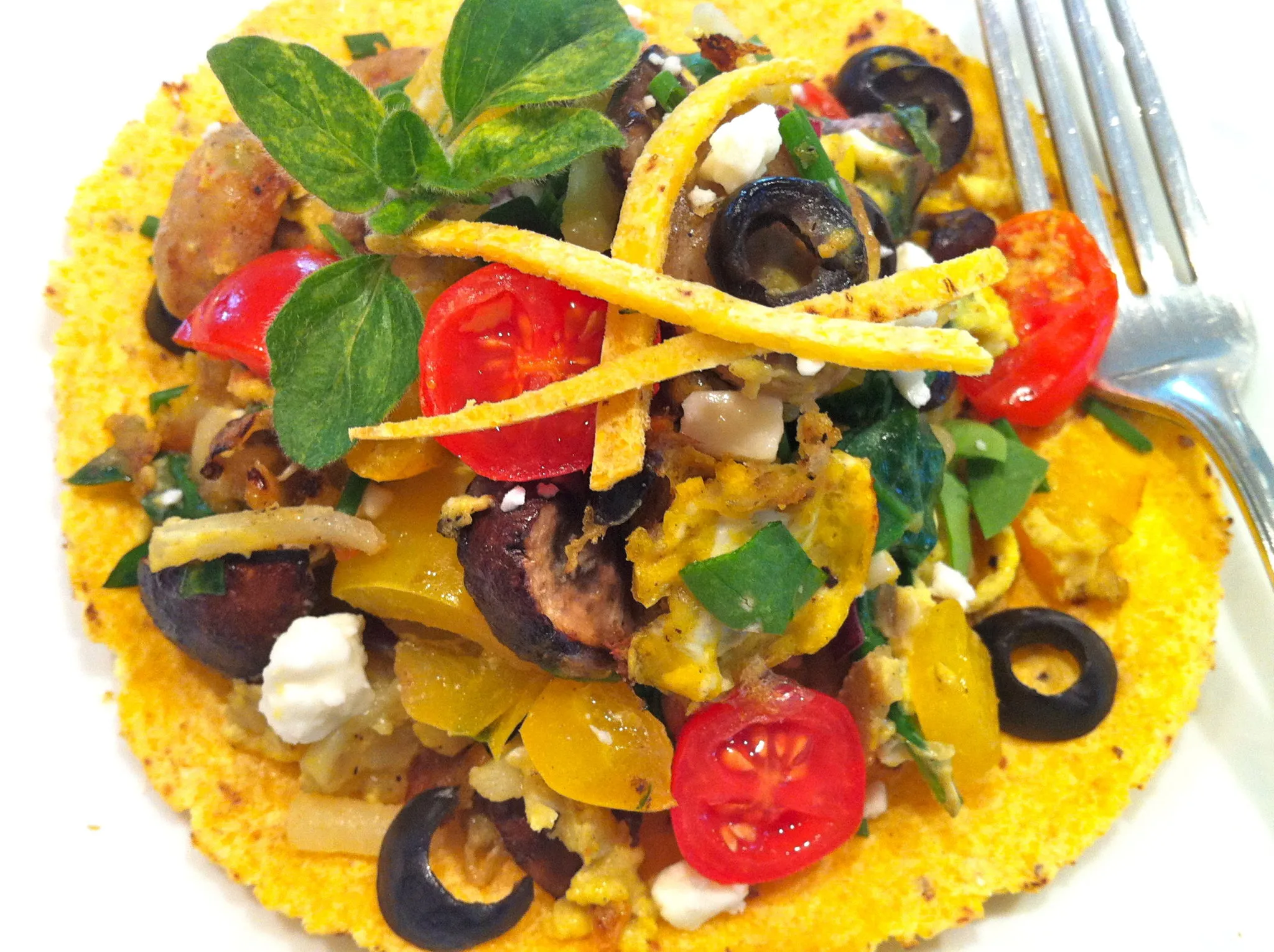 Greek Sausage and Egg Skillet