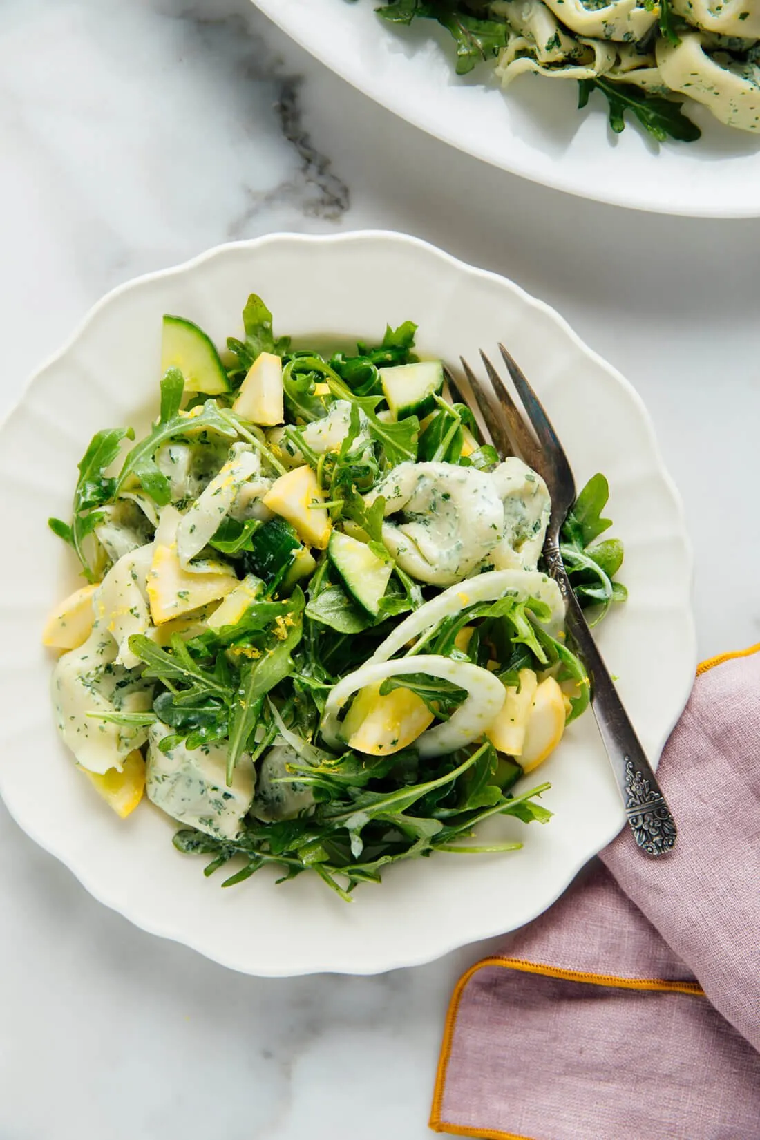 Green Goddess Tortellini Salad