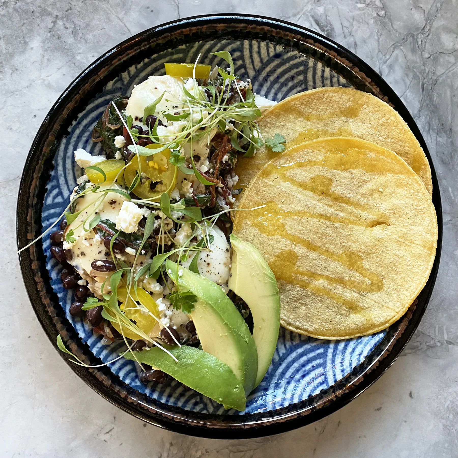 Green Shakshuka with Avocado and Lime