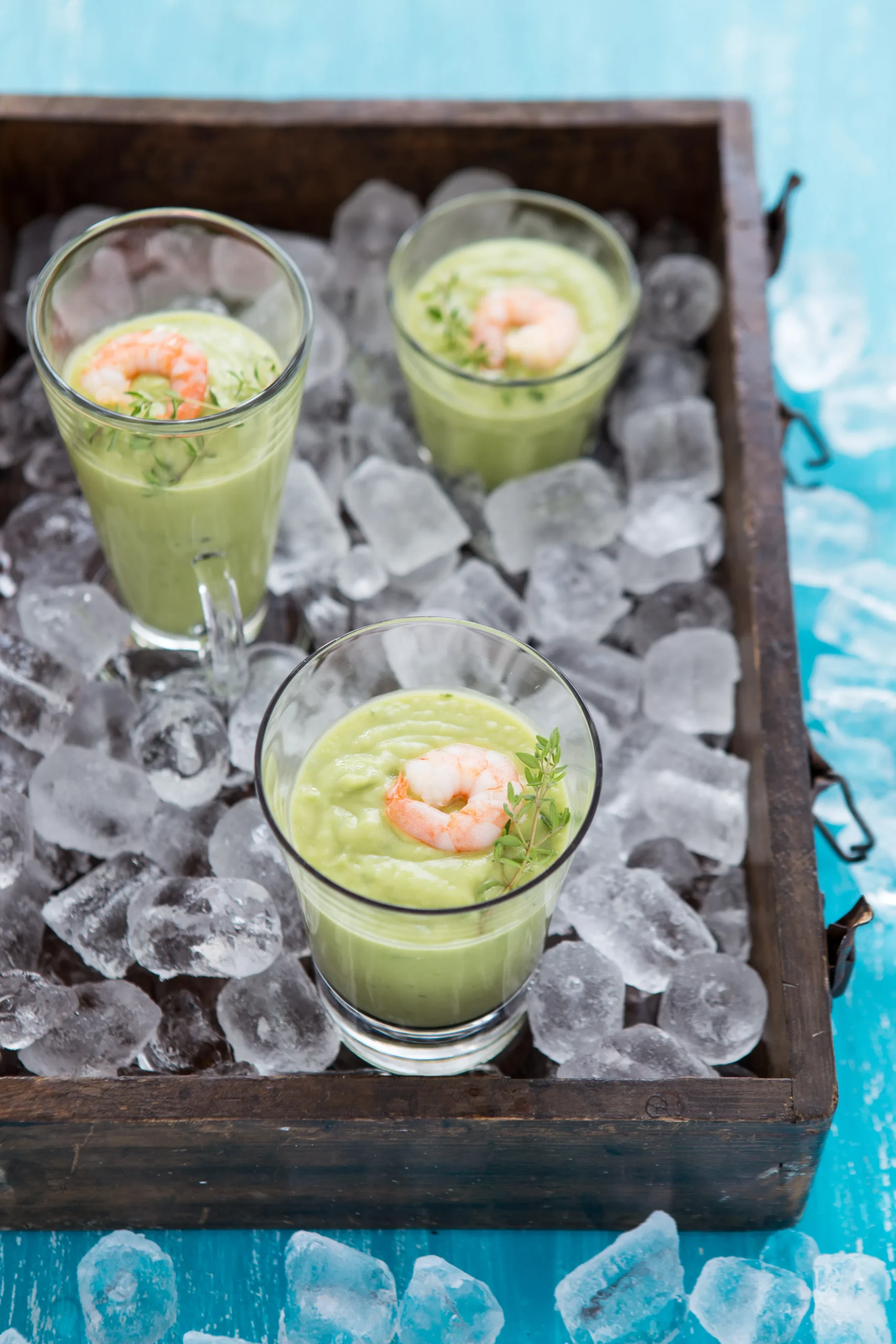 Green and Gold Gazpacho