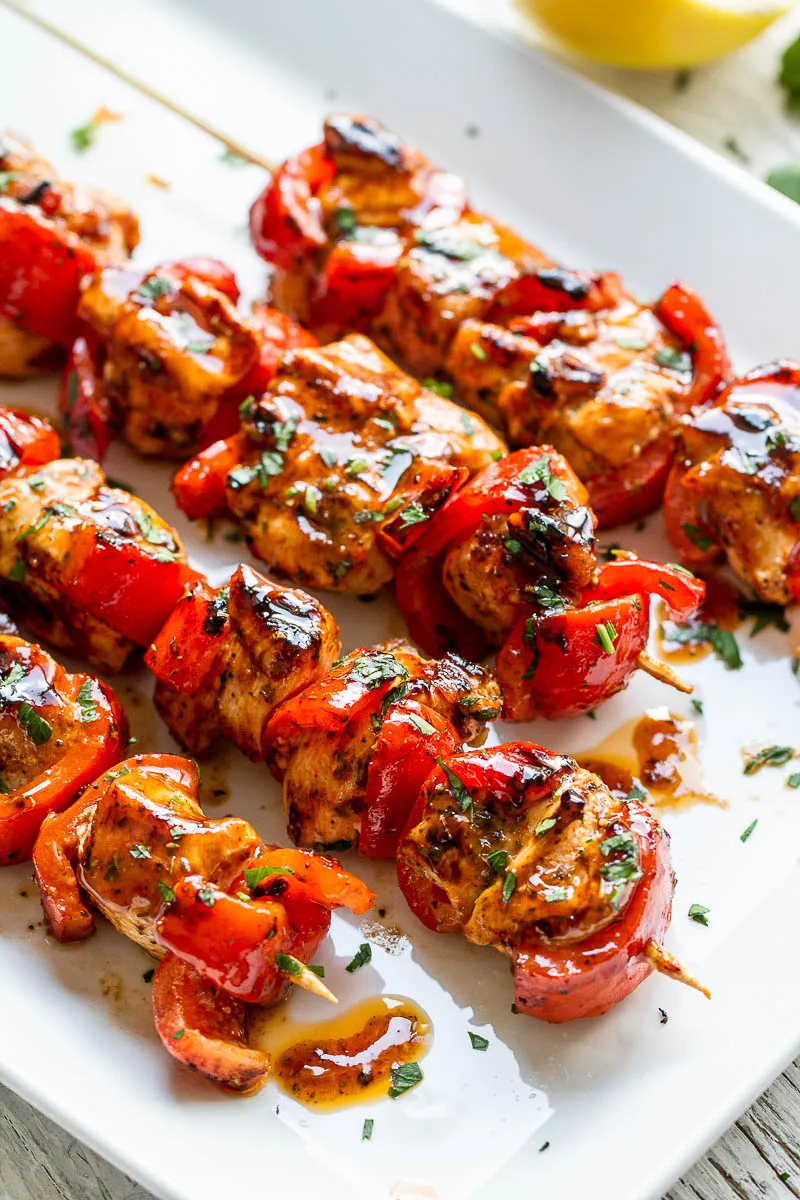 Grilled Brown Sugar BBQ Chicken Breasts