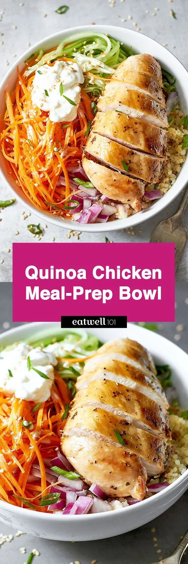 Grilled Chicken Veggie Bowls Meal Prep