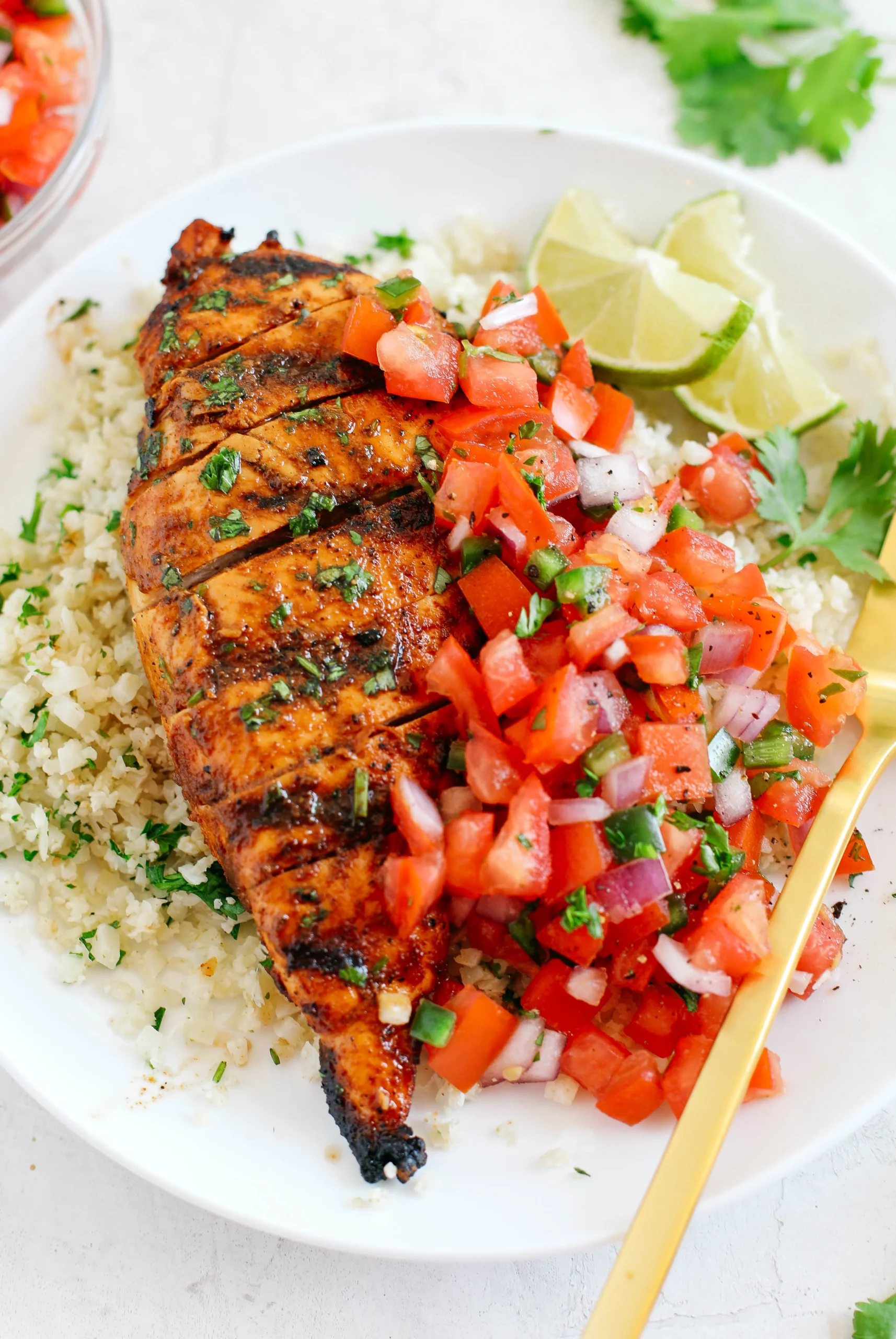 Grilled Chicken with Lime and Chile Peppers