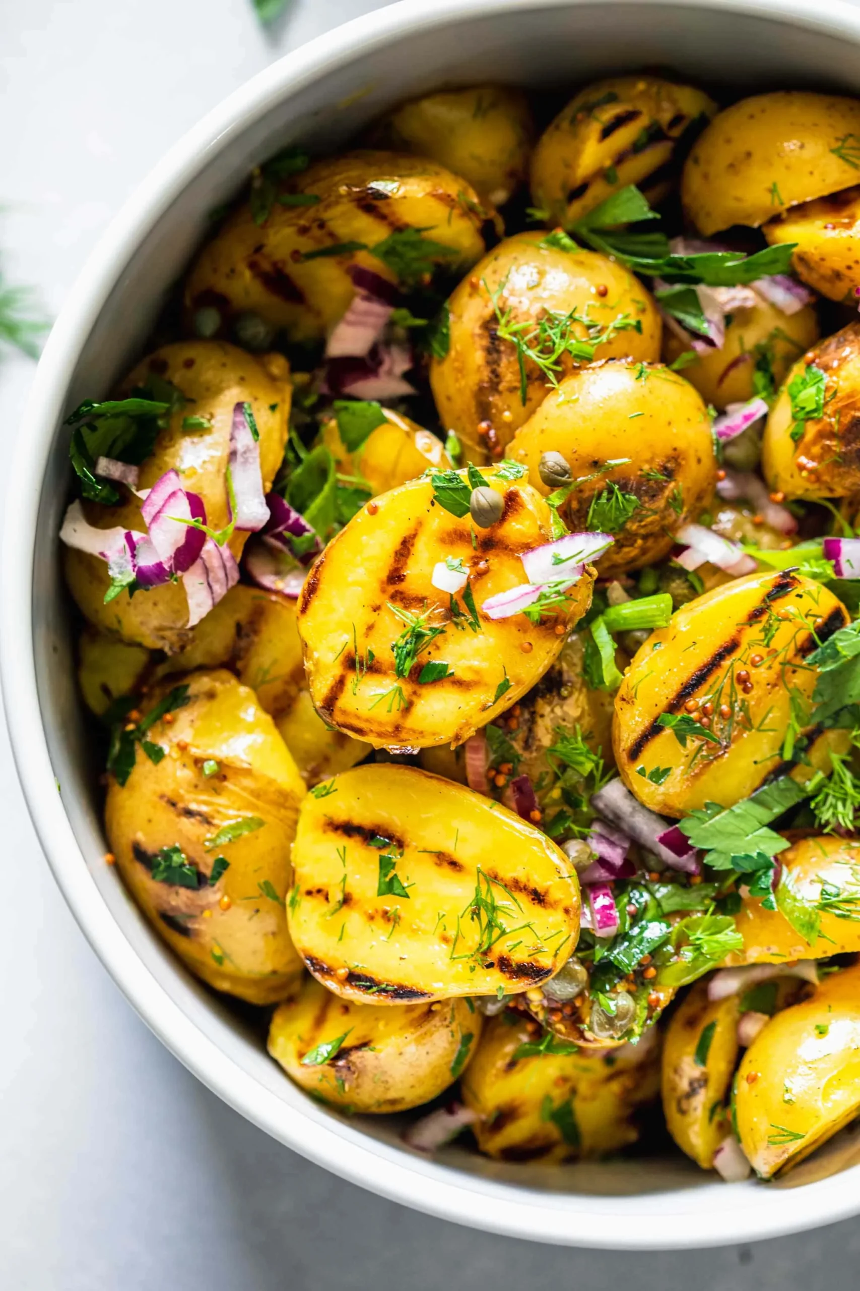 Grilled Herb Potato Salad