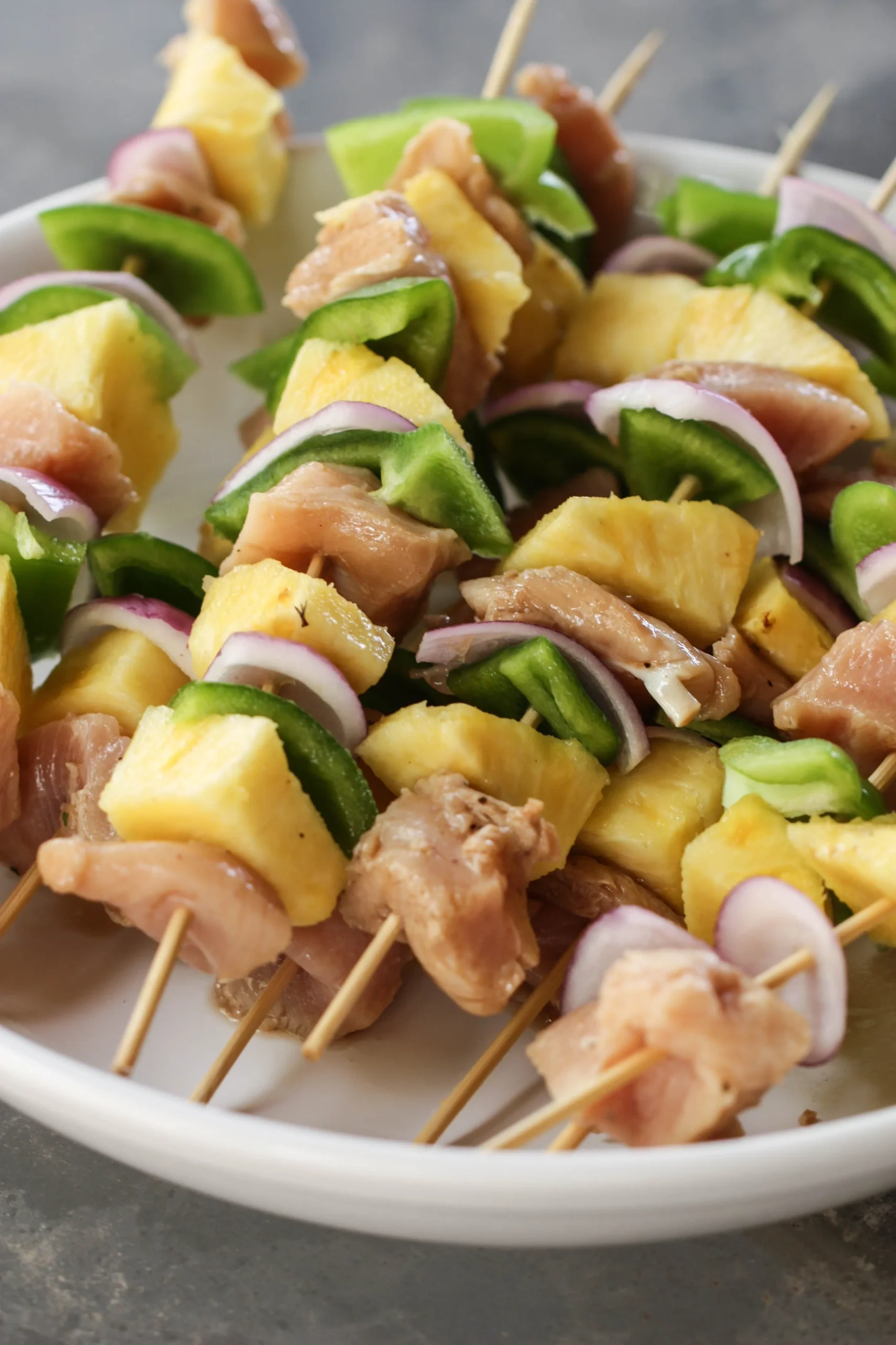 Grilled Island Chicken Kebabs