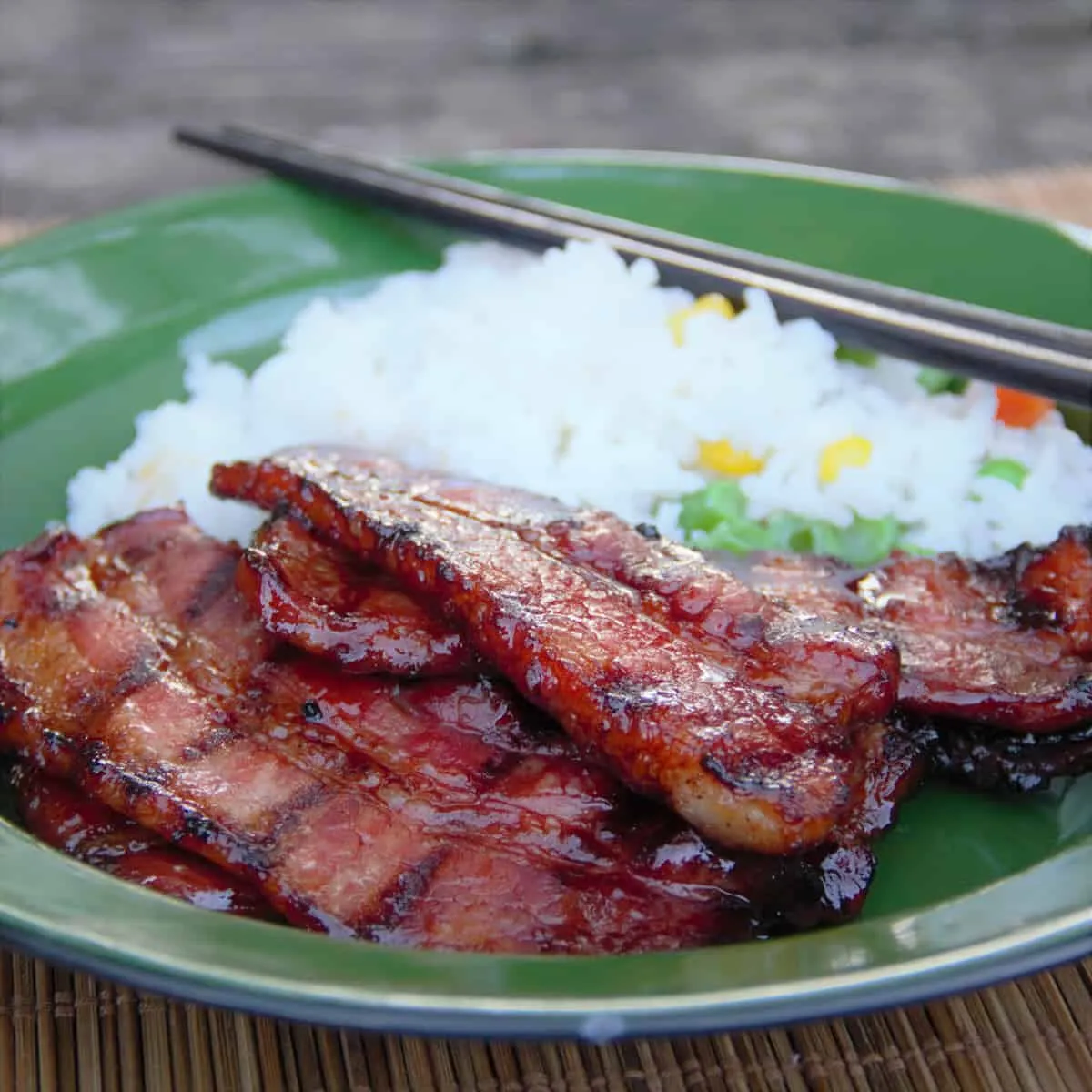 Grilled Pork with Asian Spices