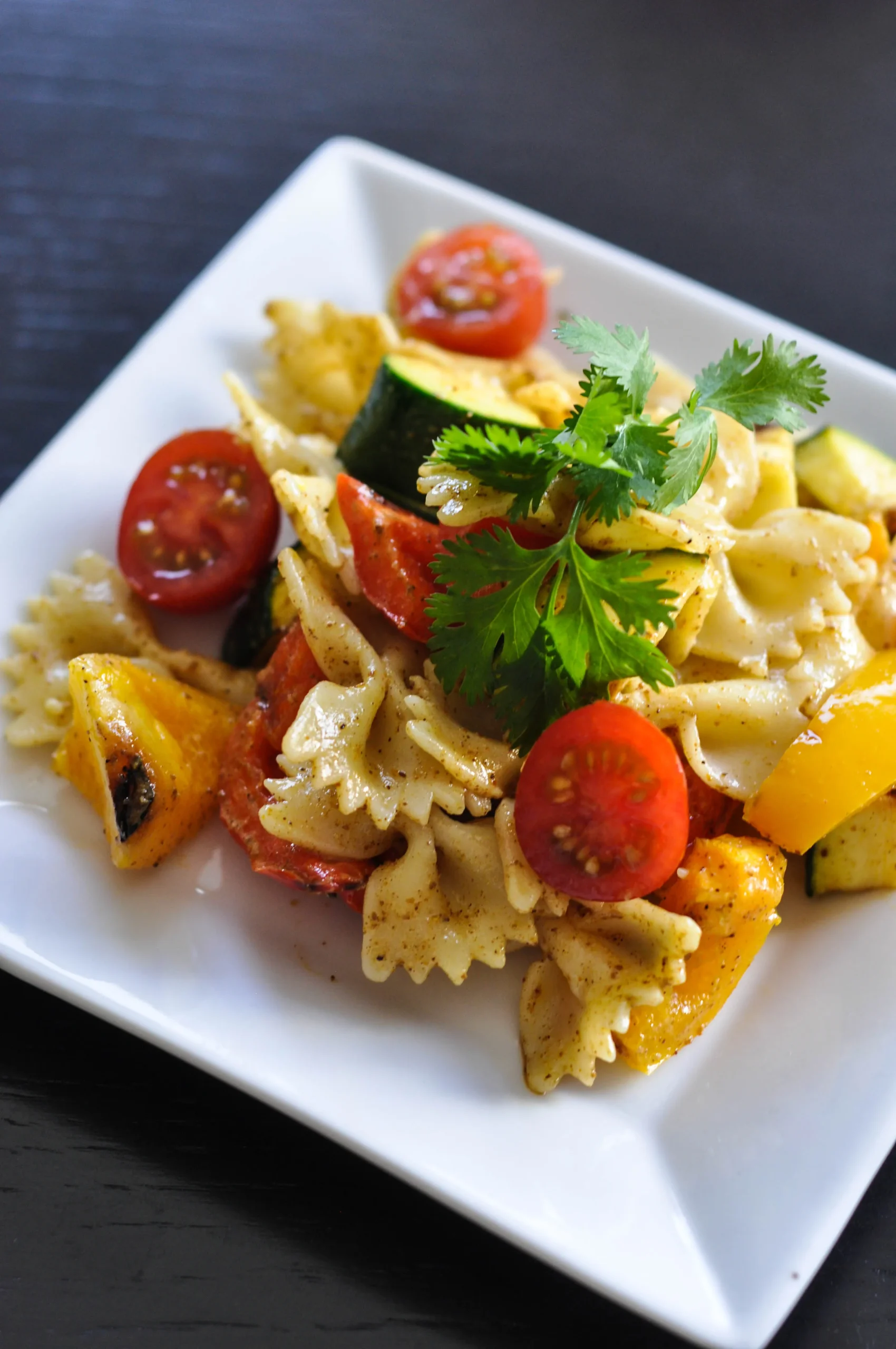 Grilled Vegetables and Pasta