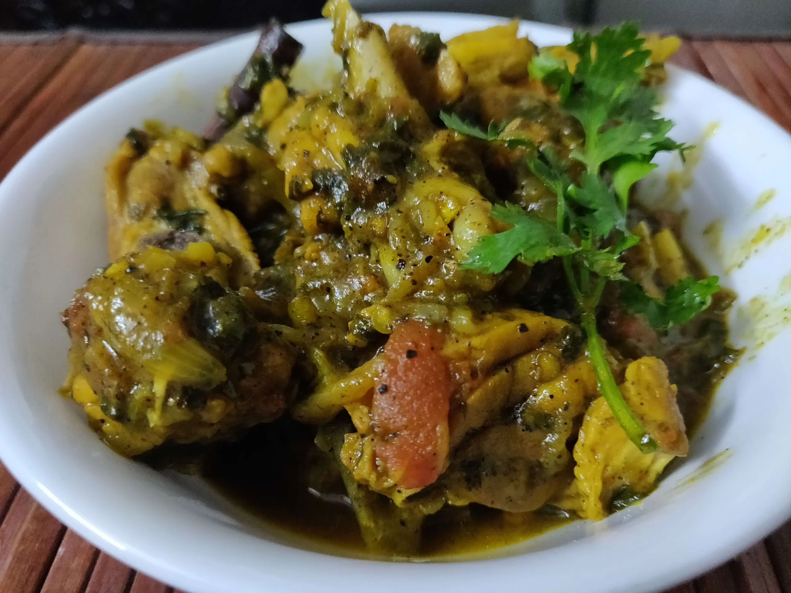 Haldi Masala Chicken Salad