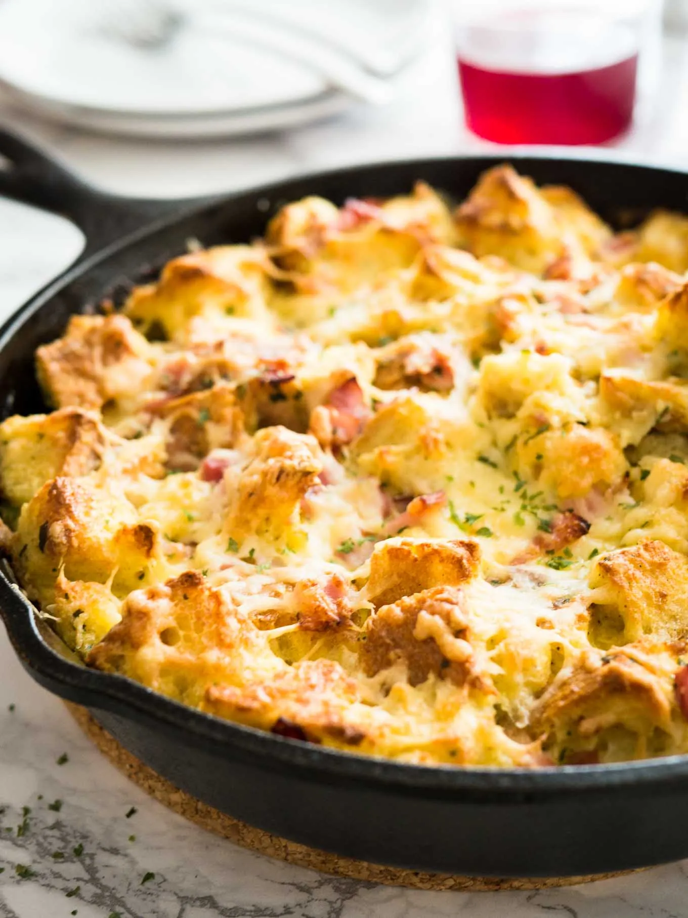 Ham and Cheese Breakfast Bake