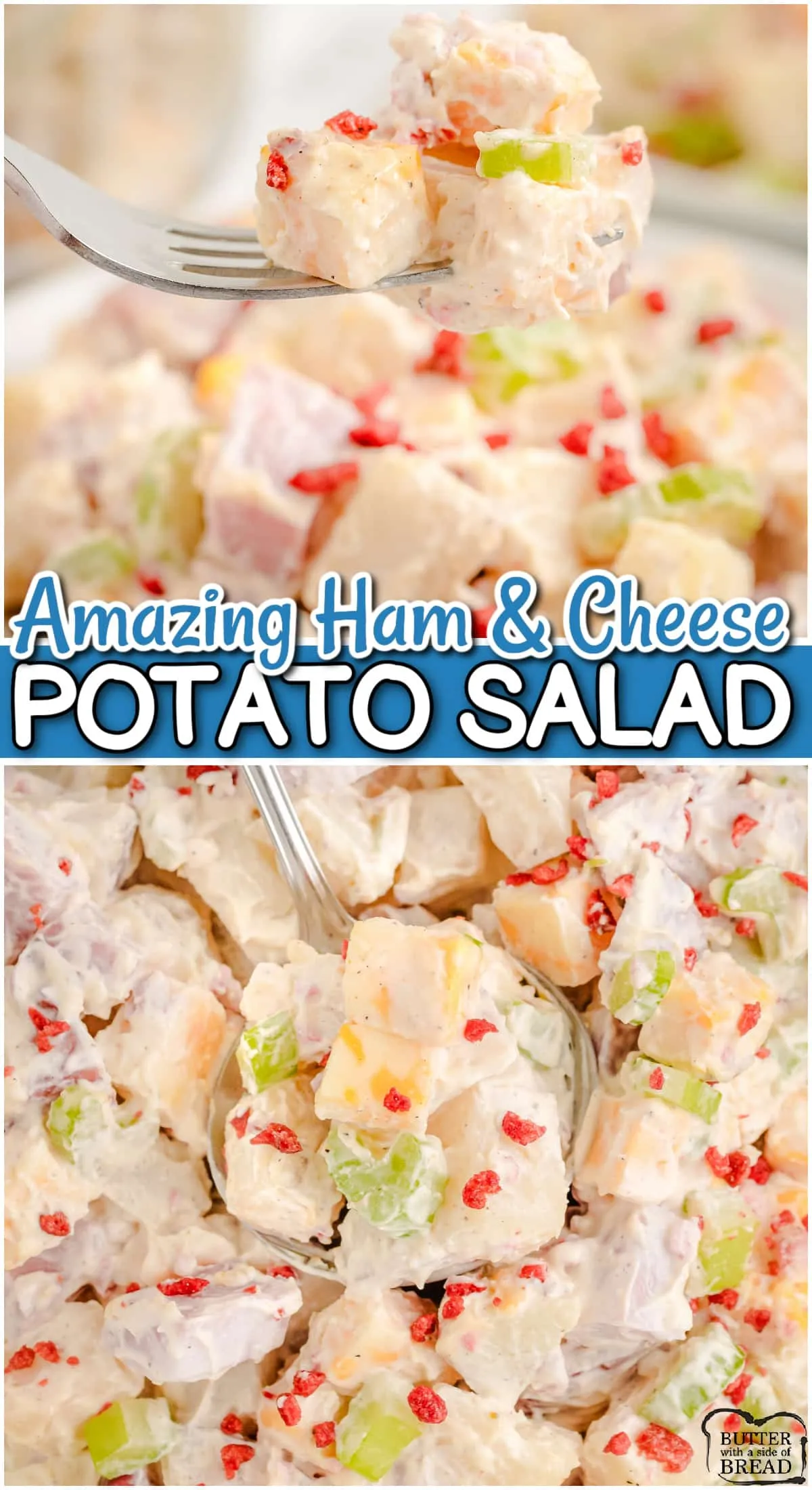 Ham and Cheese Potato Salad