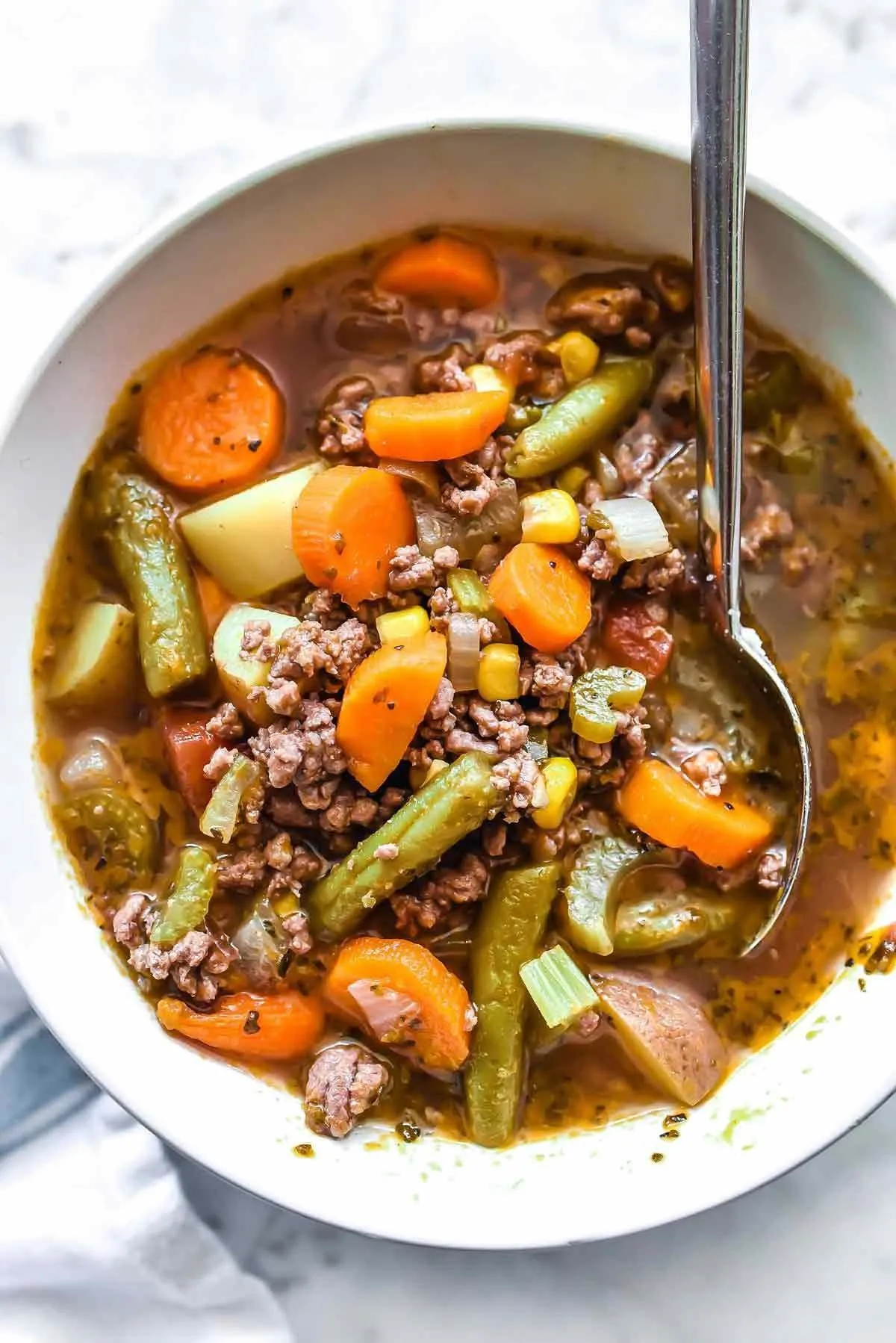 Hamburger Soup an Easy Weeknight Meal