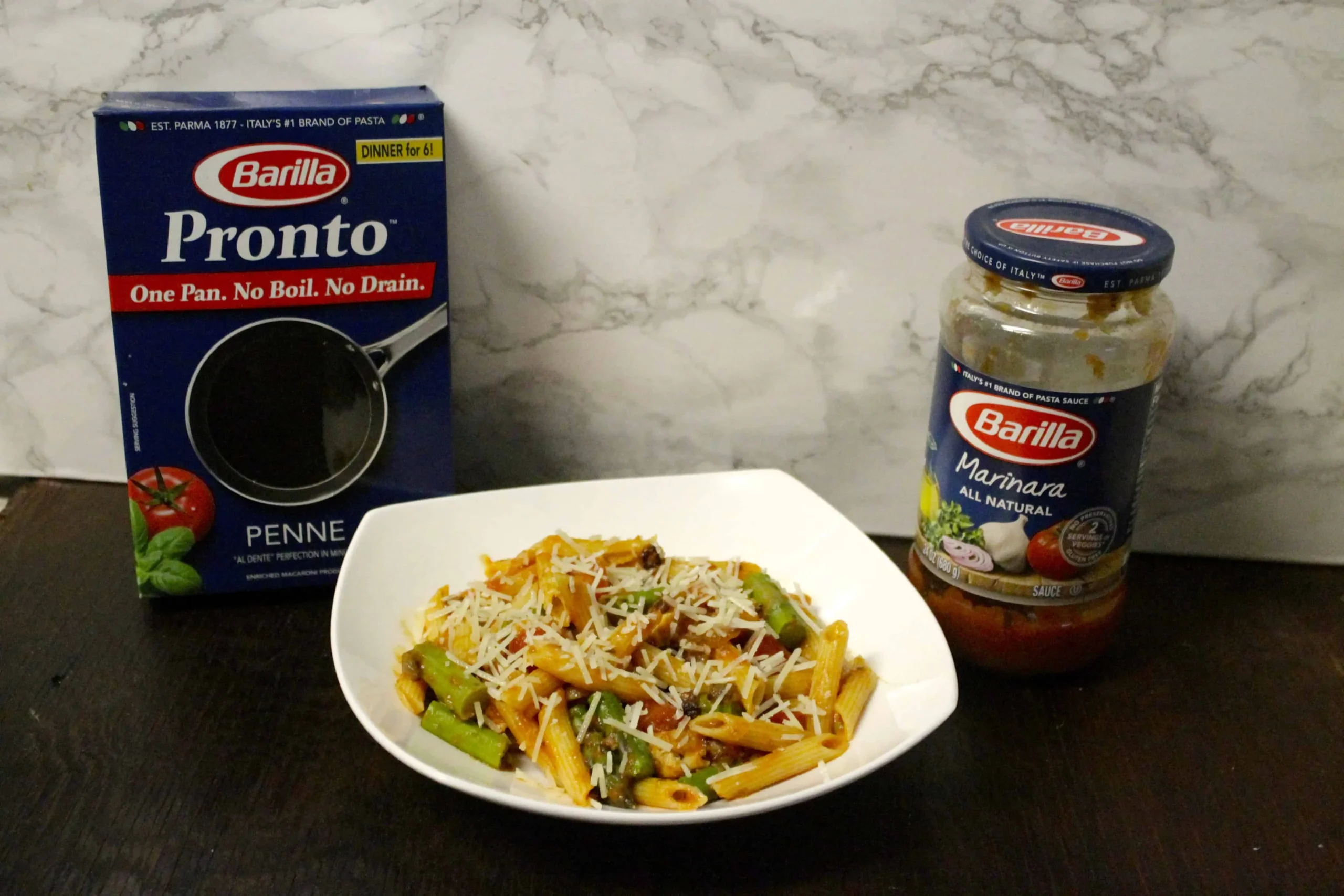 Have Dinner in a Dash with Barilla Pronto