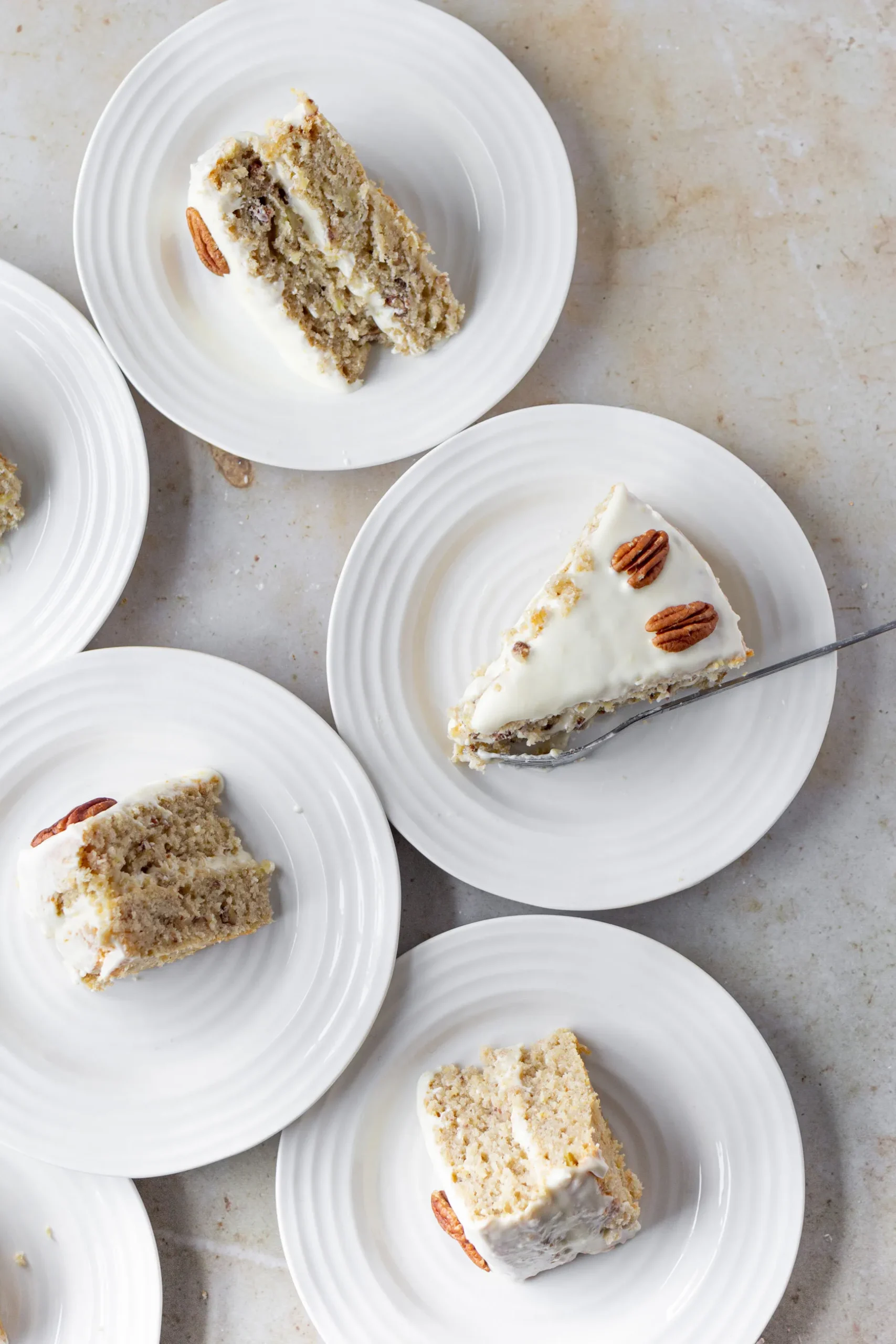 Healthier Hummingbird Cake with Cream Cheese Frosting