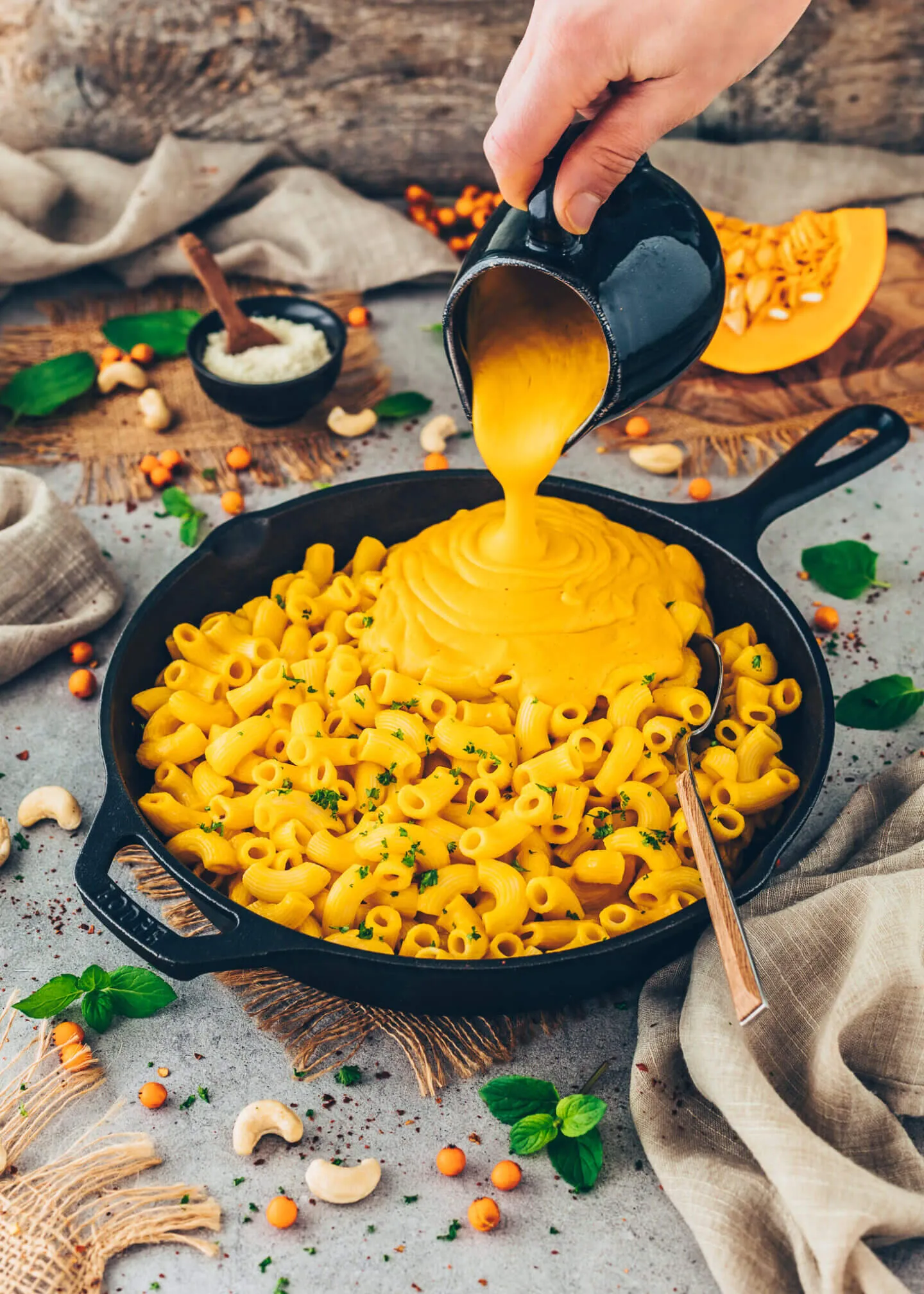 Healthy Comfort Food Vegan Mac and Cheese