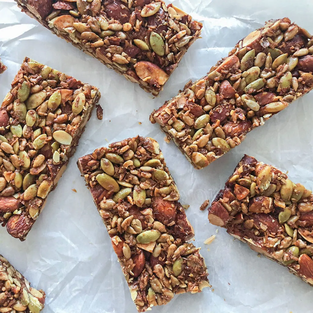 Healthy Fruit Nut Seed Bars