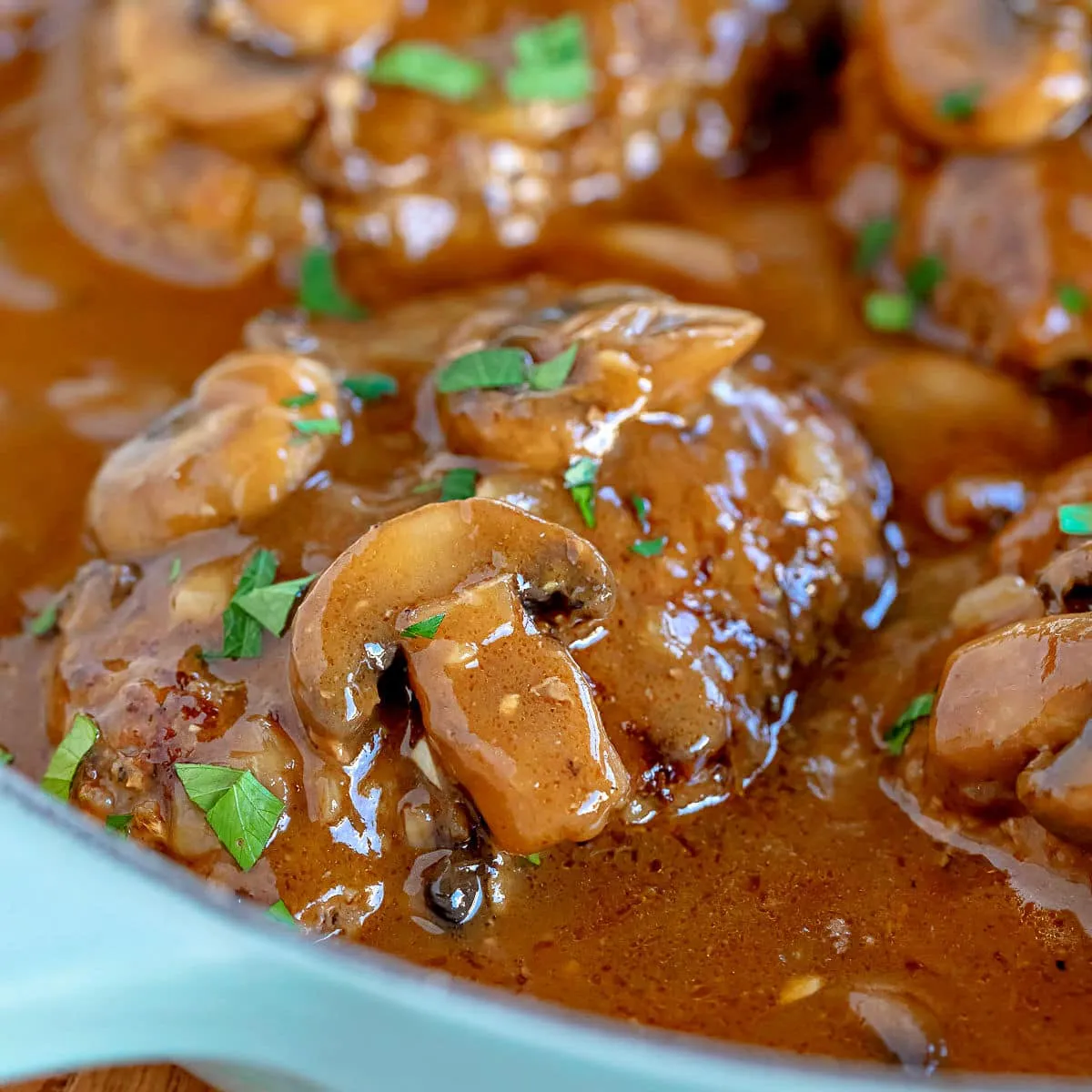 Healthy Homemade Salisbury Steak