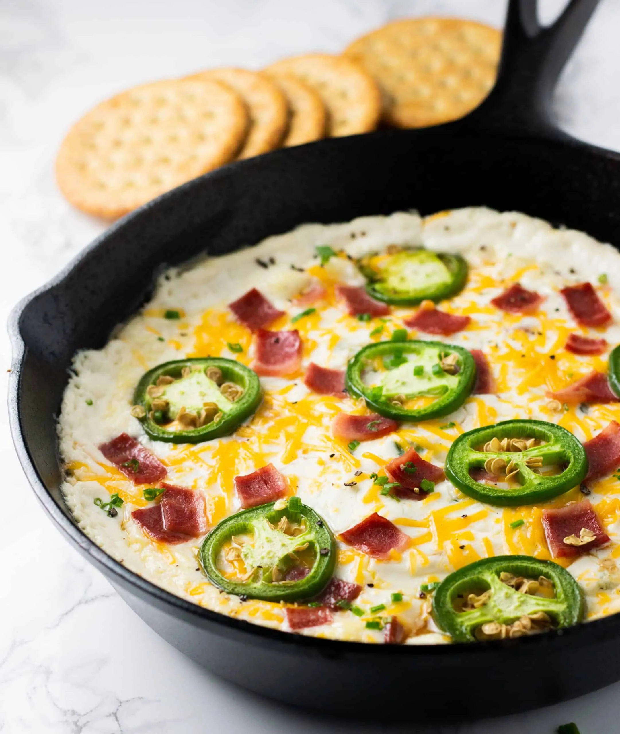 Healthy Jalapeno Popper Dip