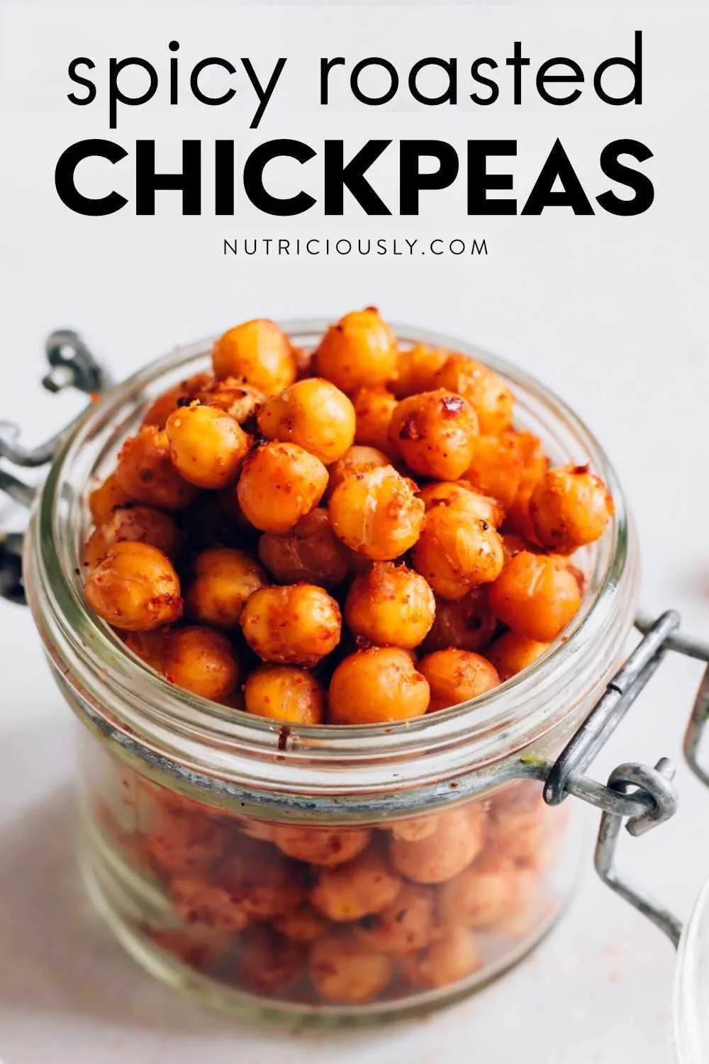 Healthy Oil Free Roasted Chickpeas