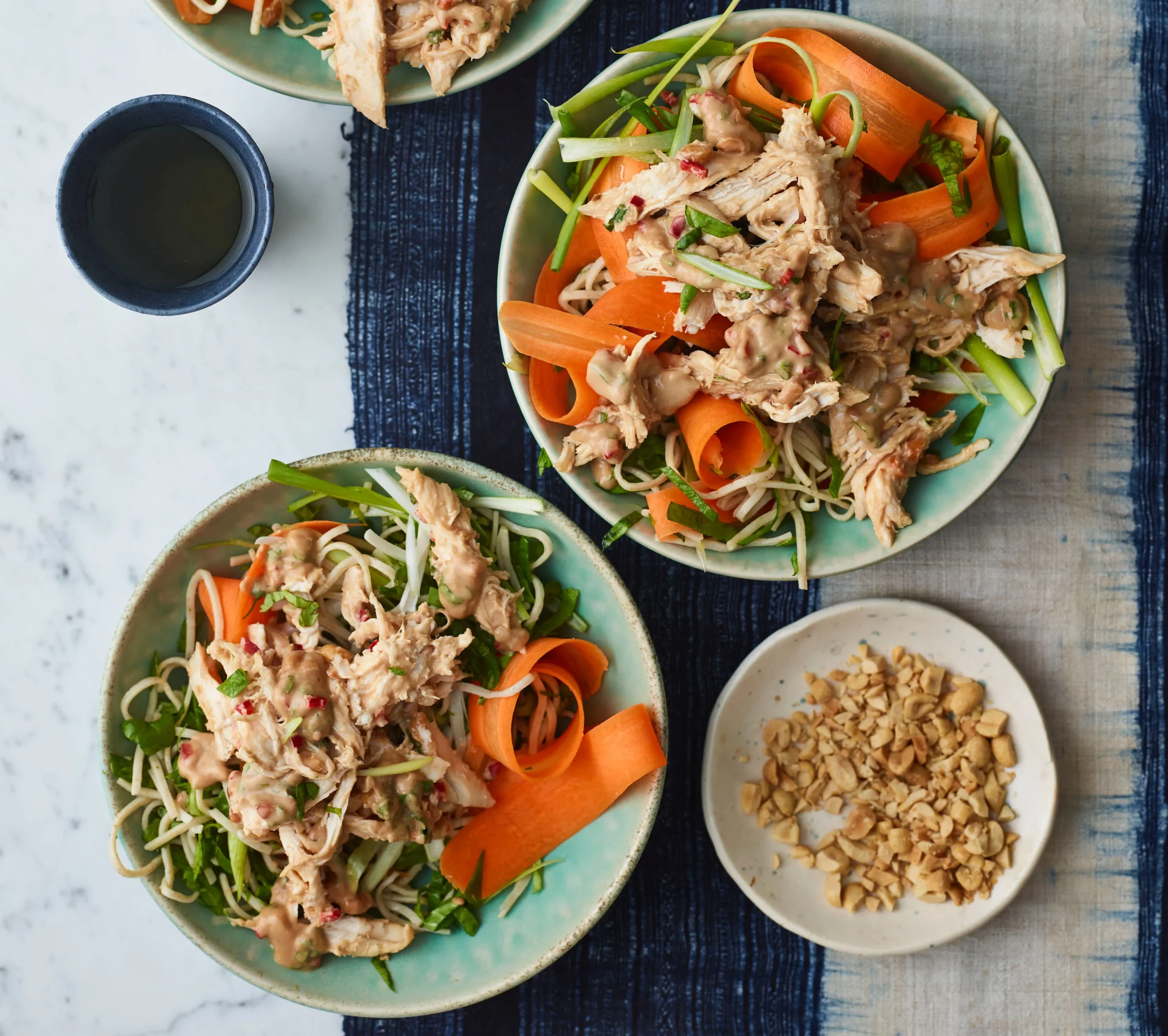 Healthy Peanut Butter Chicken Noodles