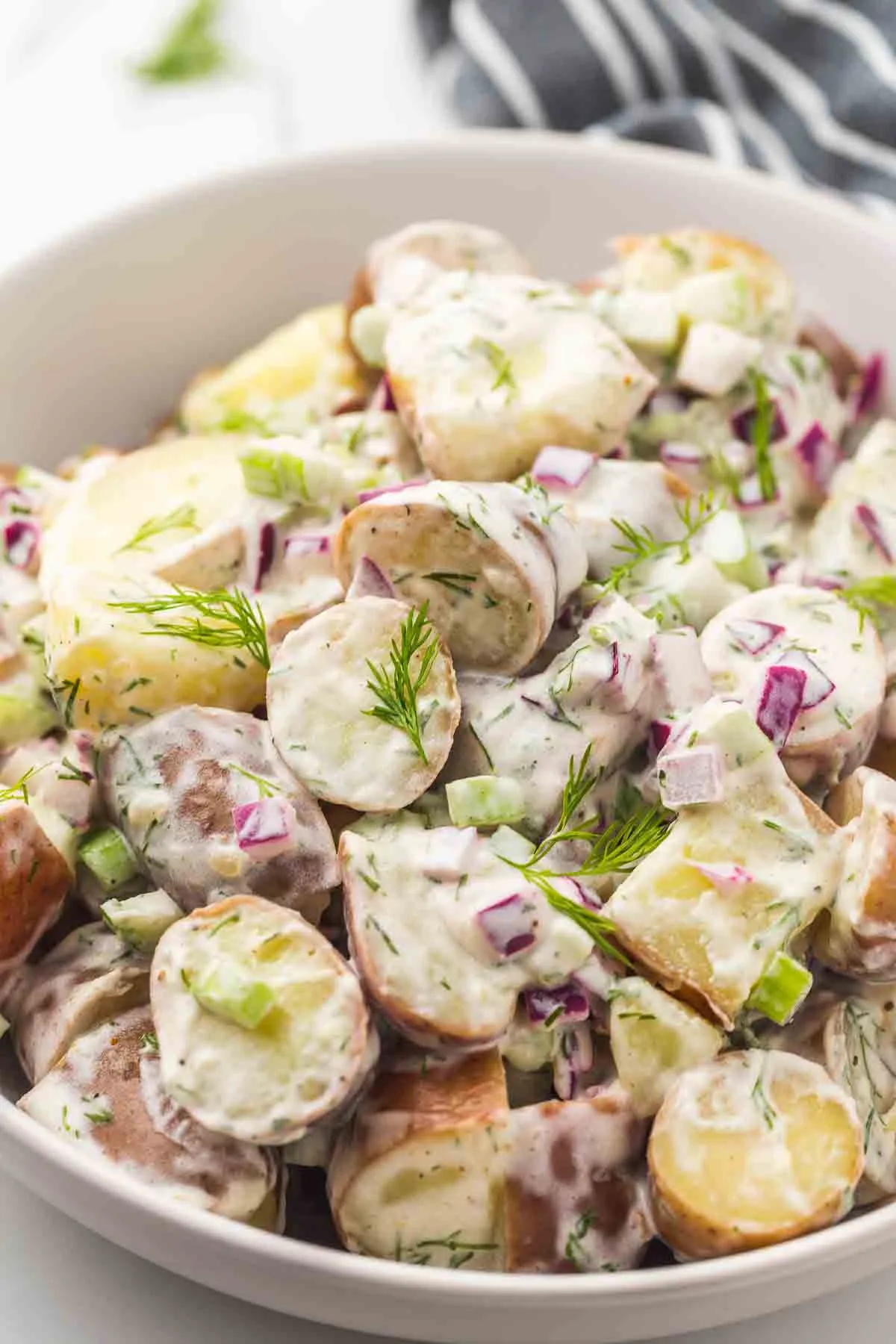 Healthy Red Potato and Dill Salad