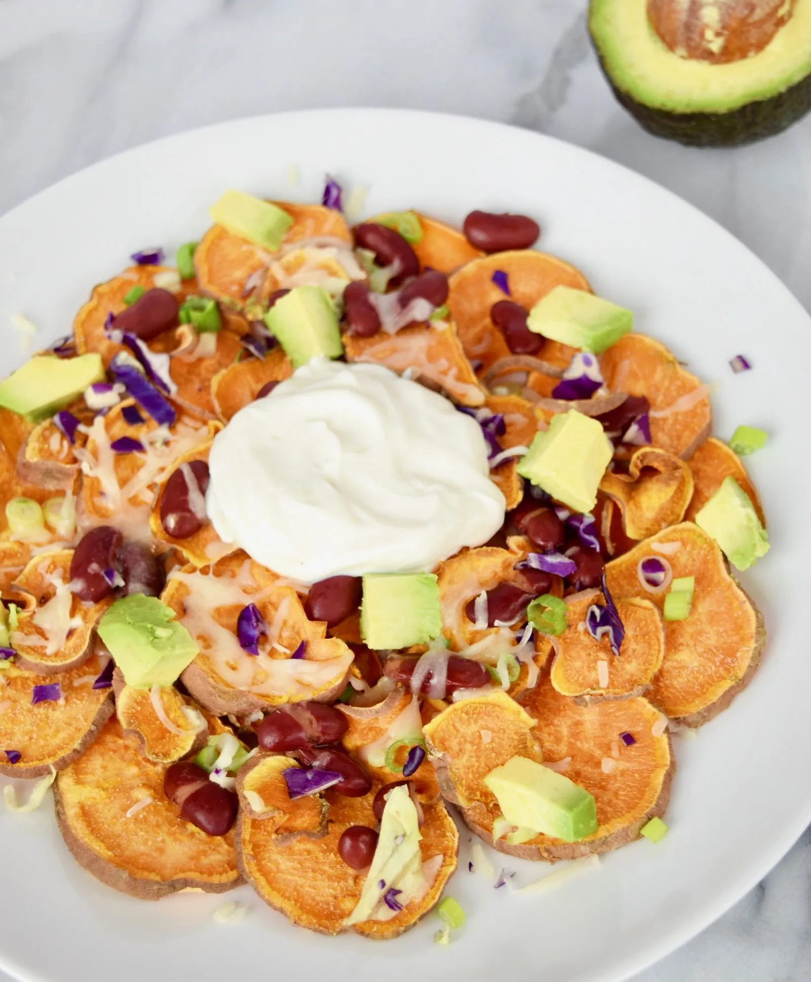 Healthy Sweet Potato Nachos