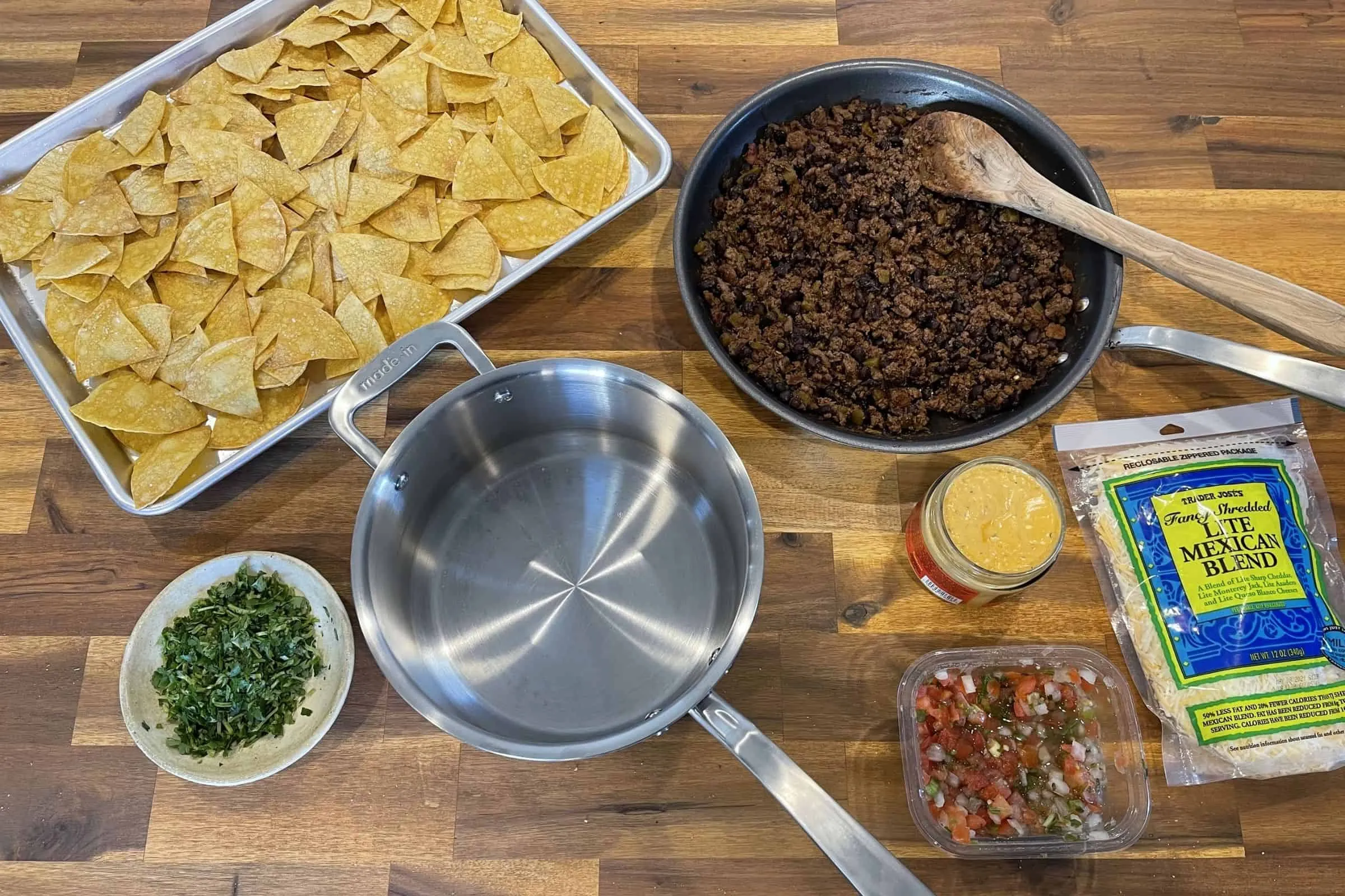 Healthy Trash Can Nachos Copycat