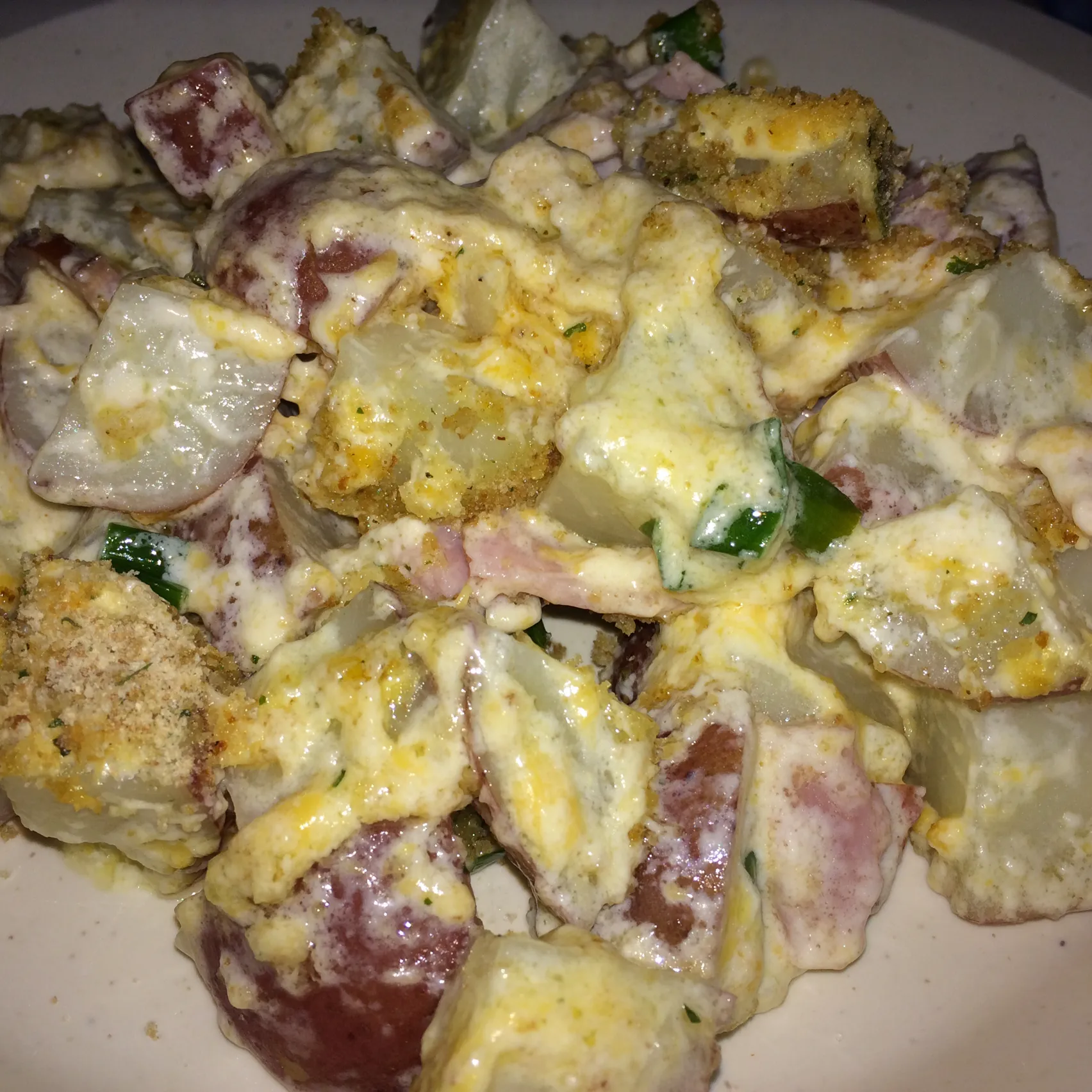 Heavenly Potatoes and Ham