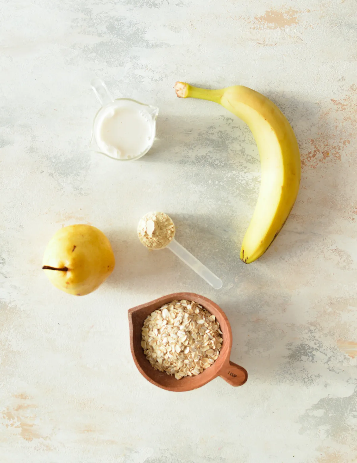 High Fiber Banana Pear Smoothie