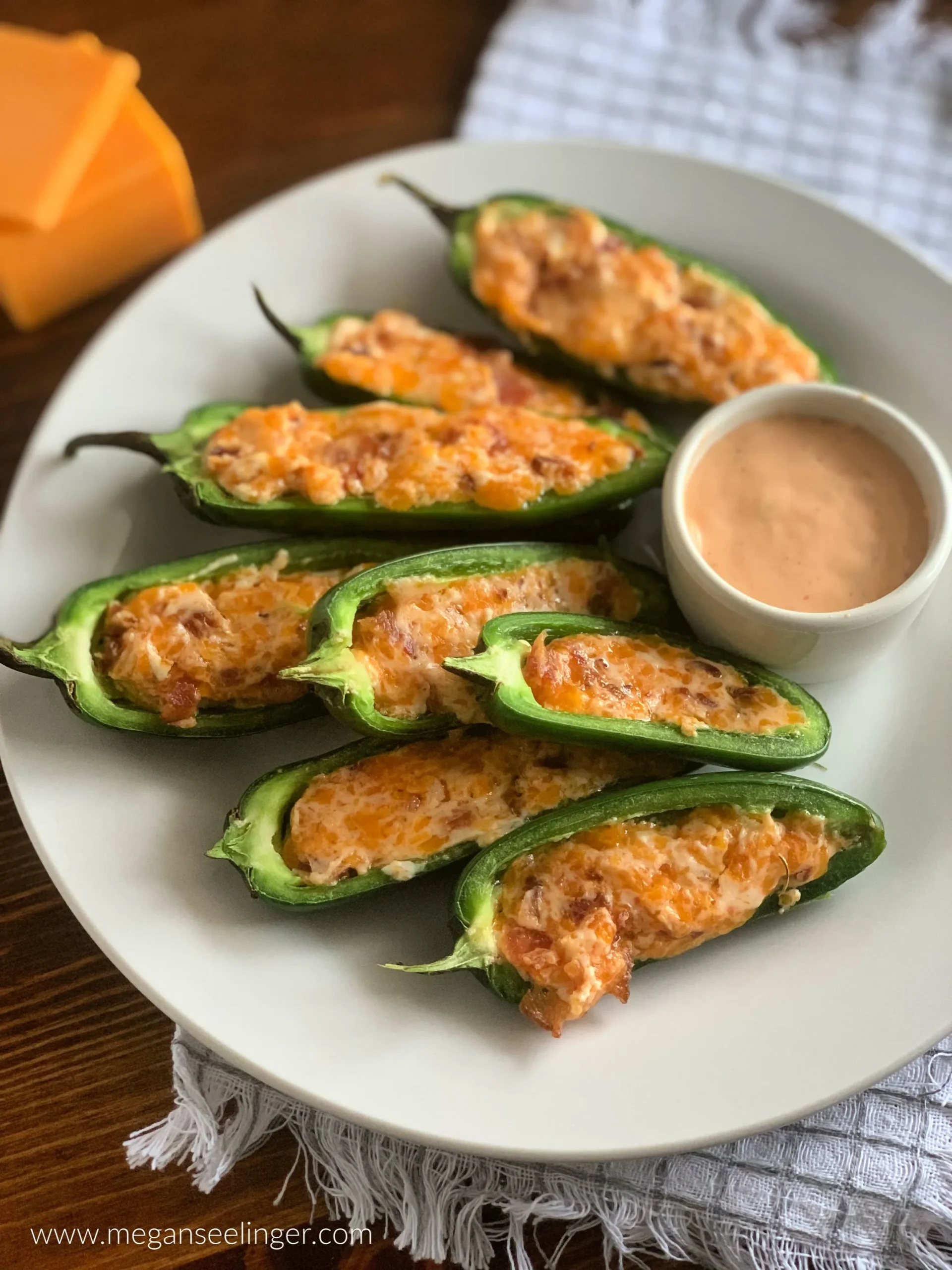 High Protein Jalapeno Poppers