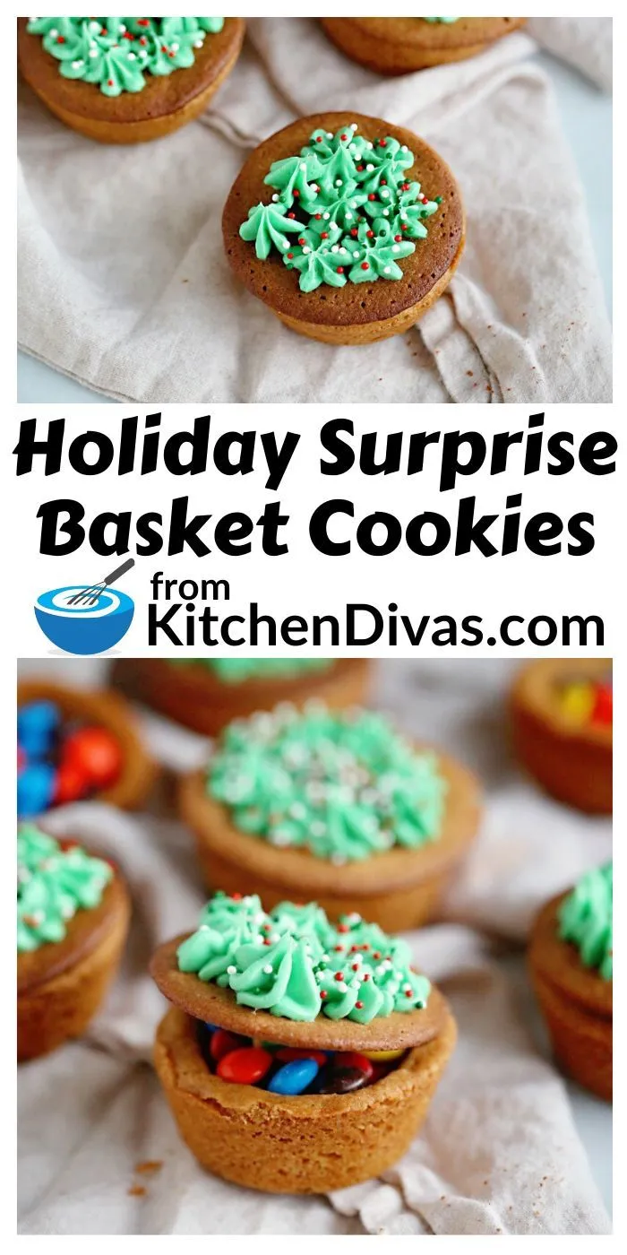 Holiday Surprise Basket Cookies