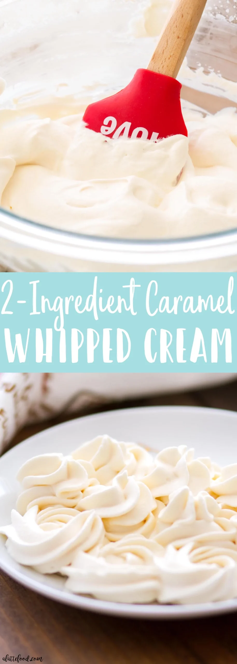 Homemade Caramel Whipped Cream