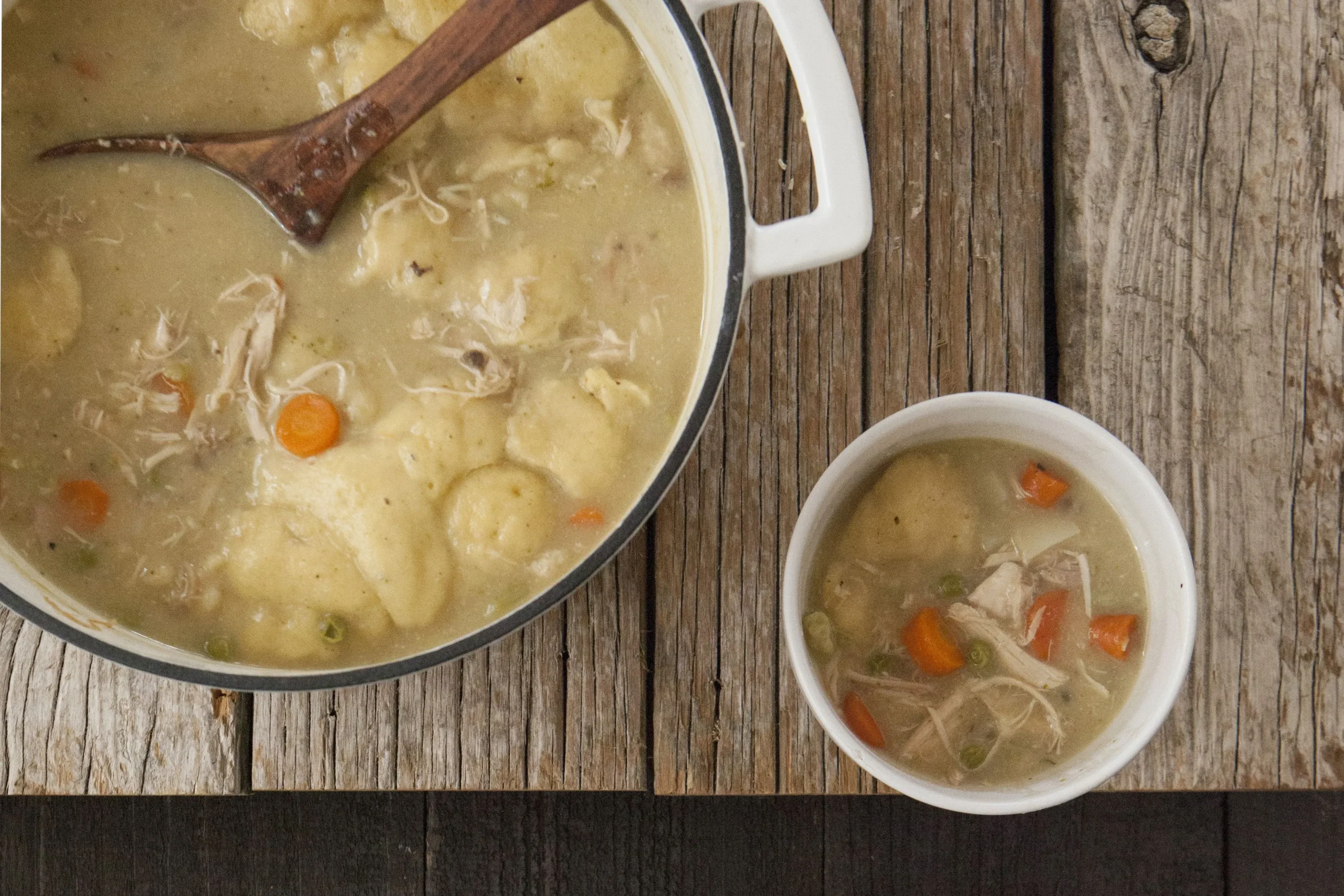 Homemade Chicken Dumplings (Drop or Rolled)