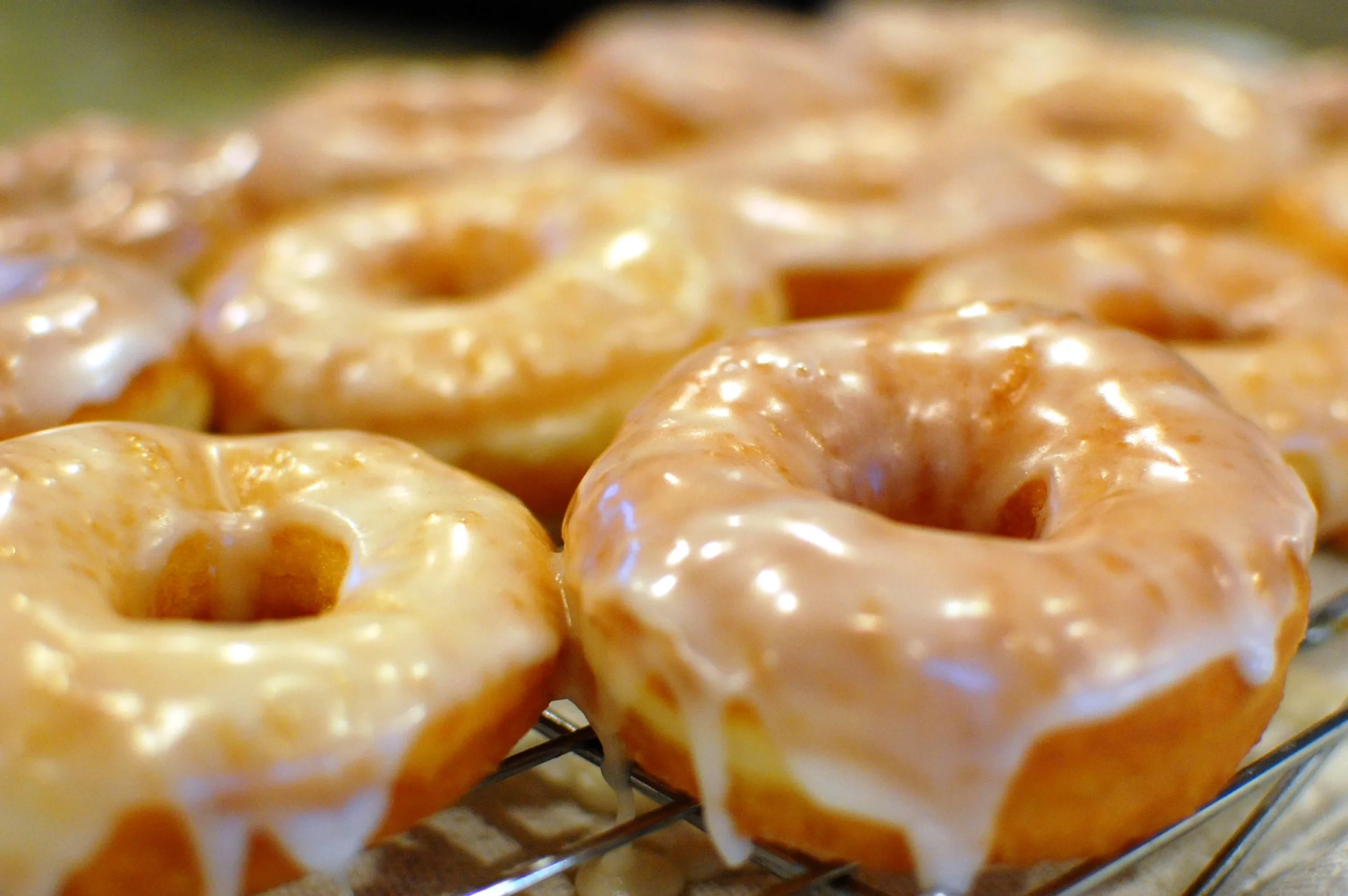 Homemade Donuts Glazed Iced