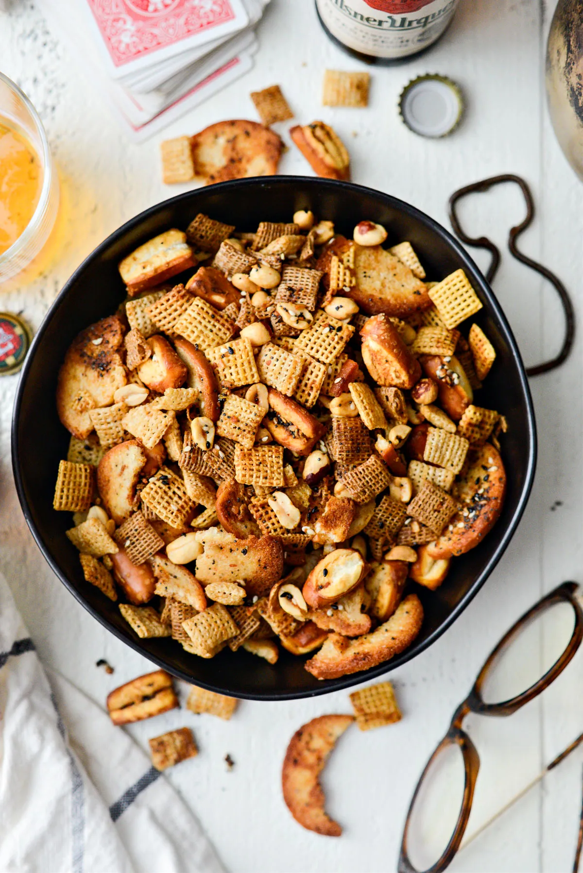 Homemade Everything Bagel Chex Mix