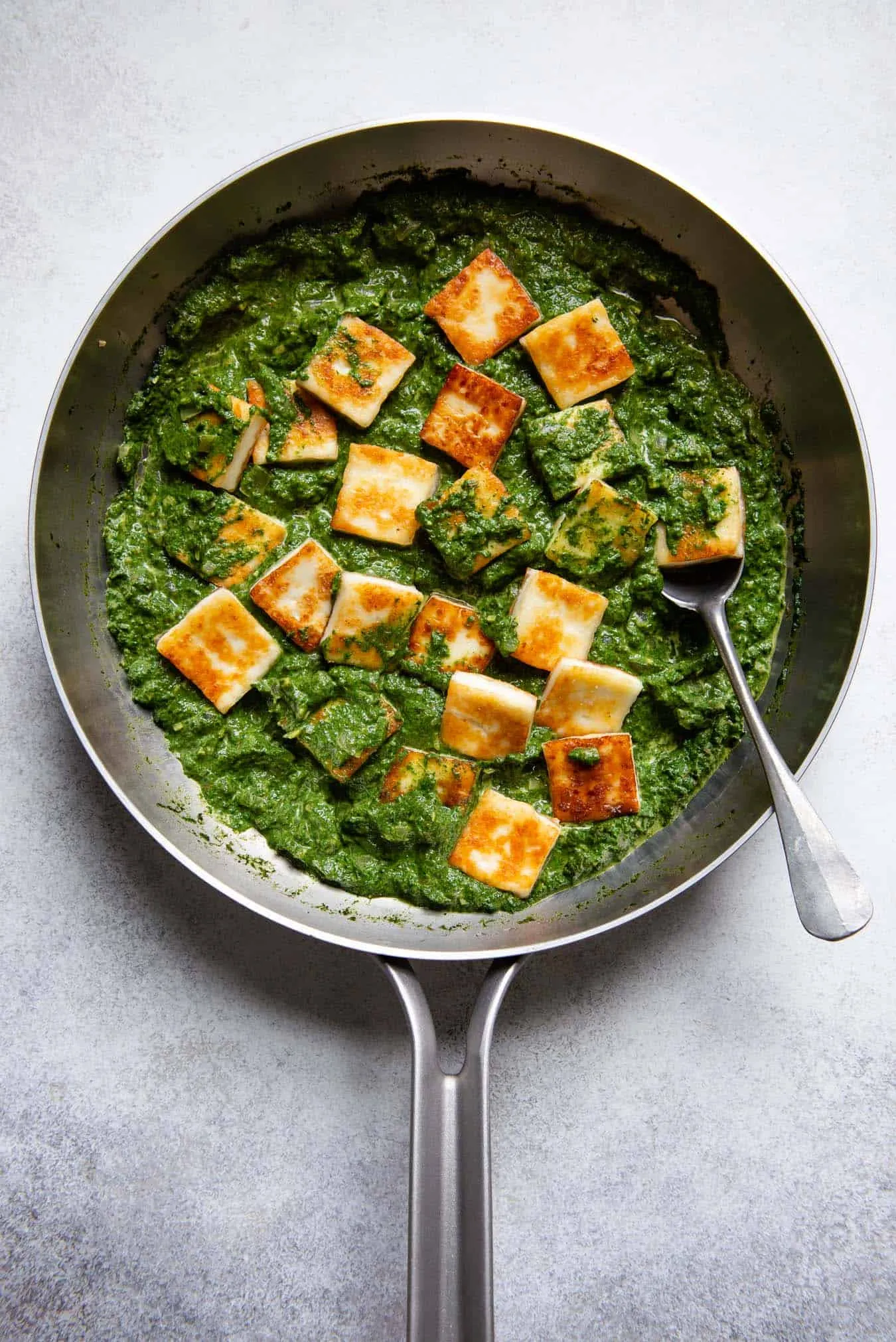 Homemade Healthy Palak Paneer