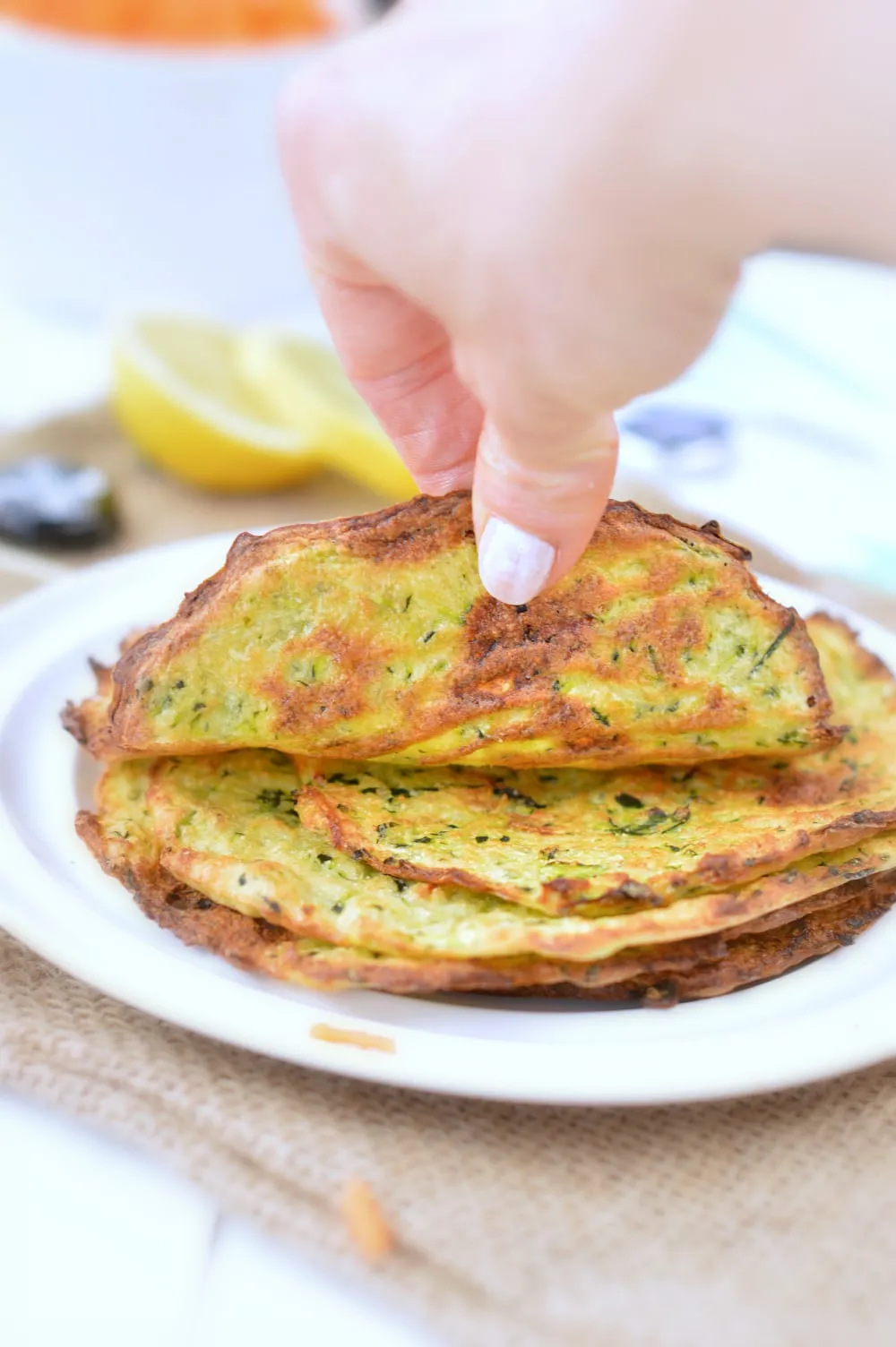Homemade Tortillas Healthy Zucchini Tortilla