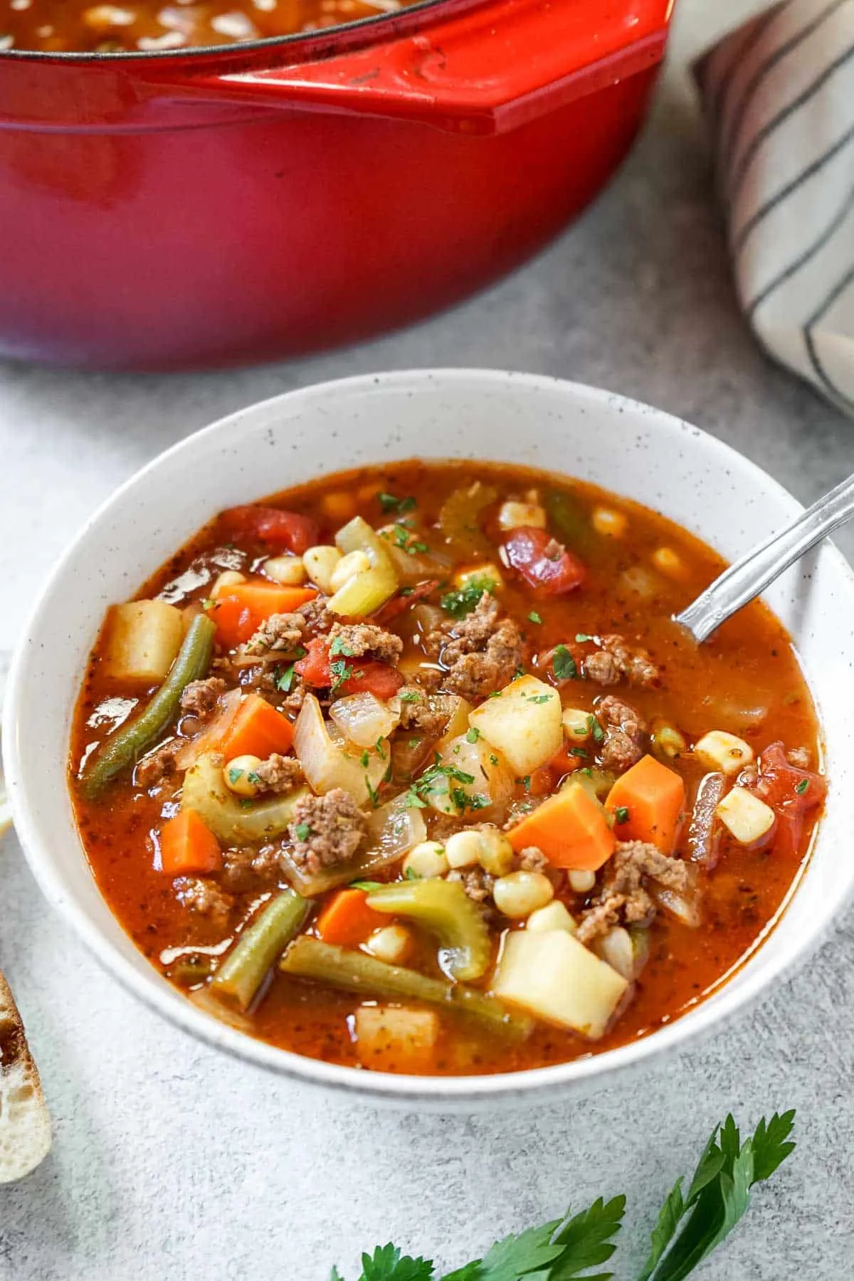 Homemade Vegetable Beef Soup