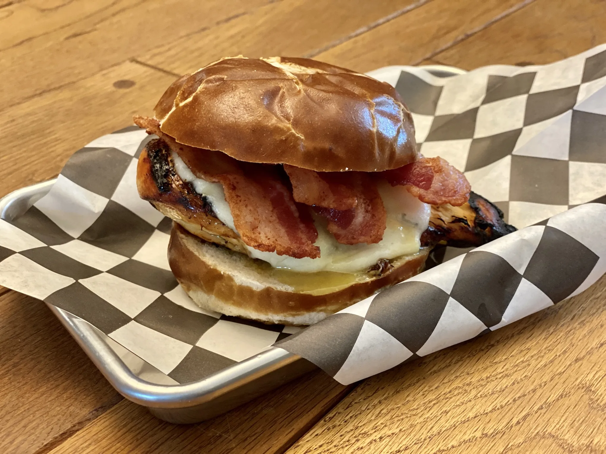 Honey Dijon Grilled Chicken Sandwiches