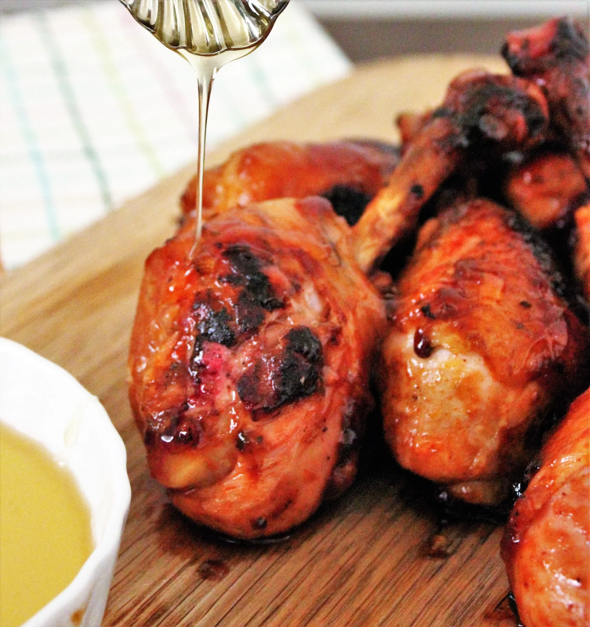 Honey Garlic Chicken Lollipops