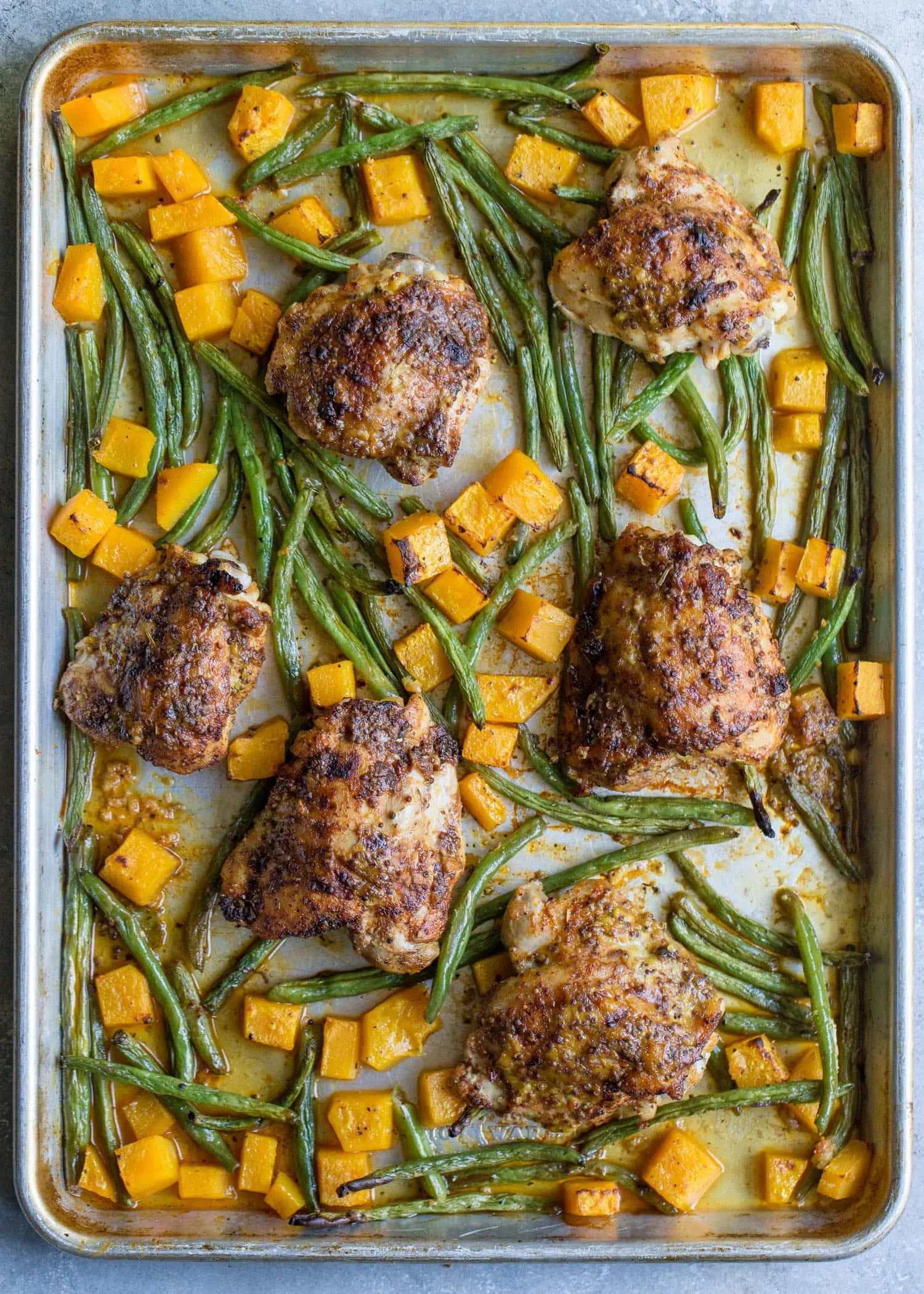 Honey Mustard Sheet Pan Meal